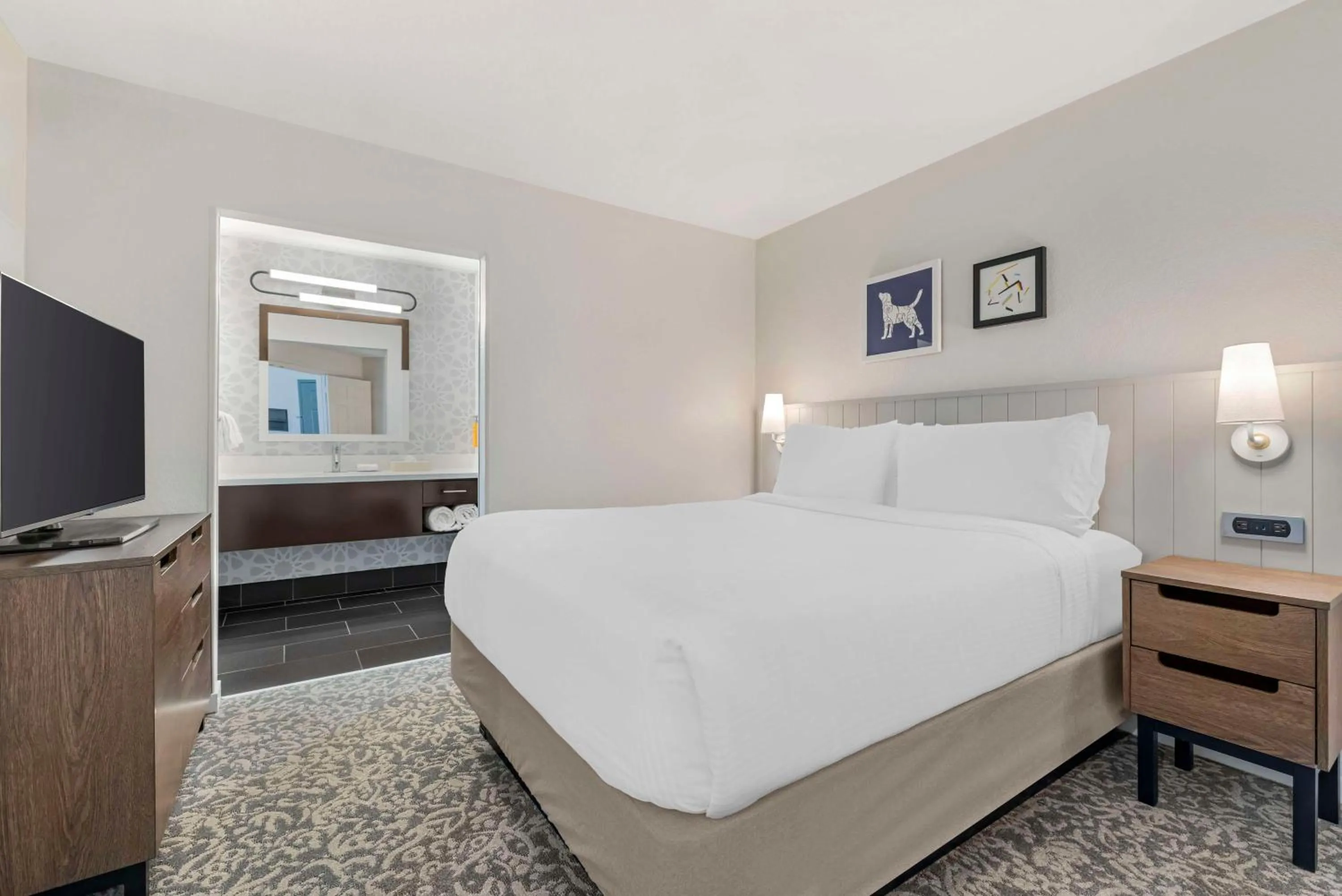 Bedroom, Bed in Sonesta ES Suites Torrance Redondo Beach