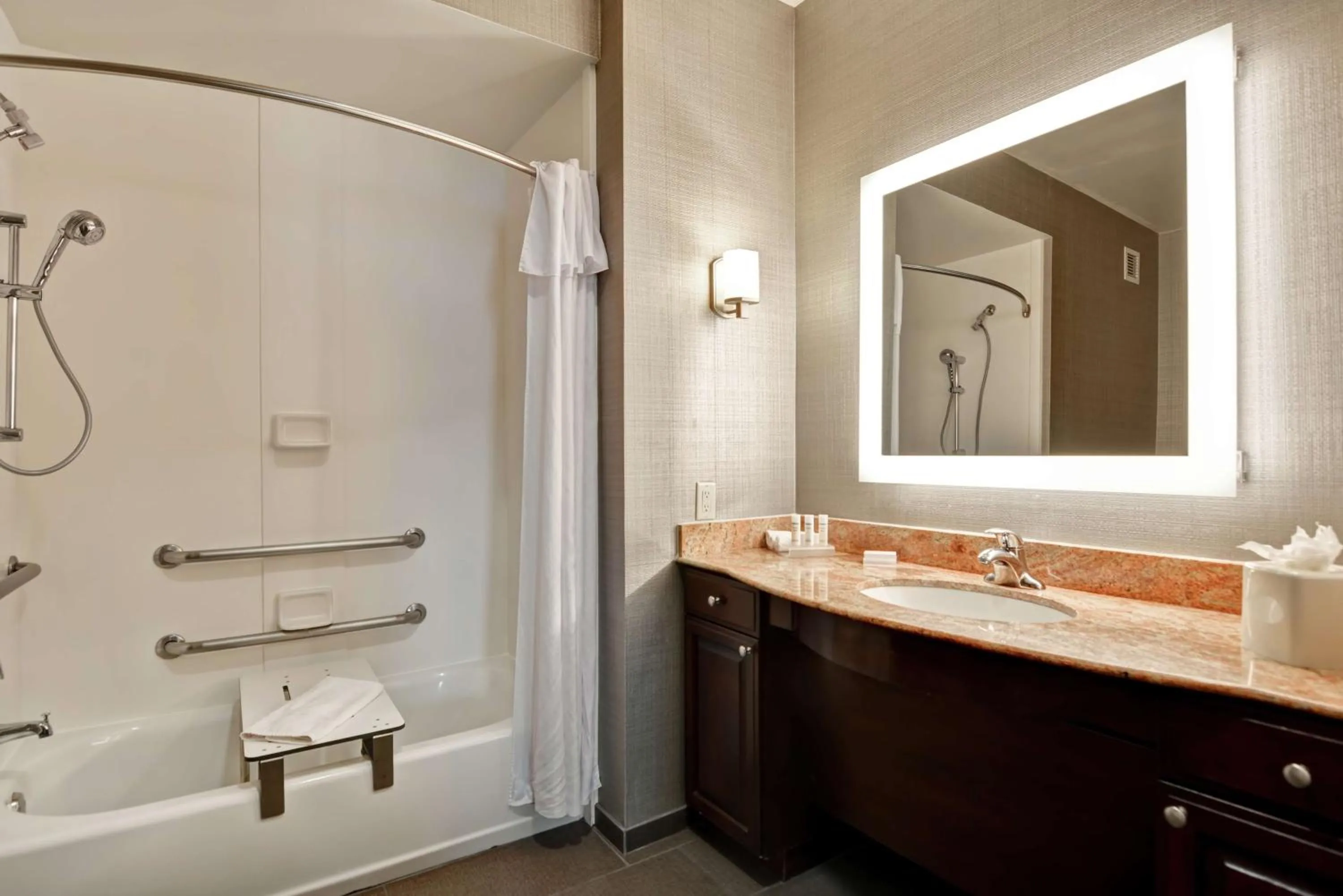 Bathroom in Homewood Suites by Hilton Amarillo