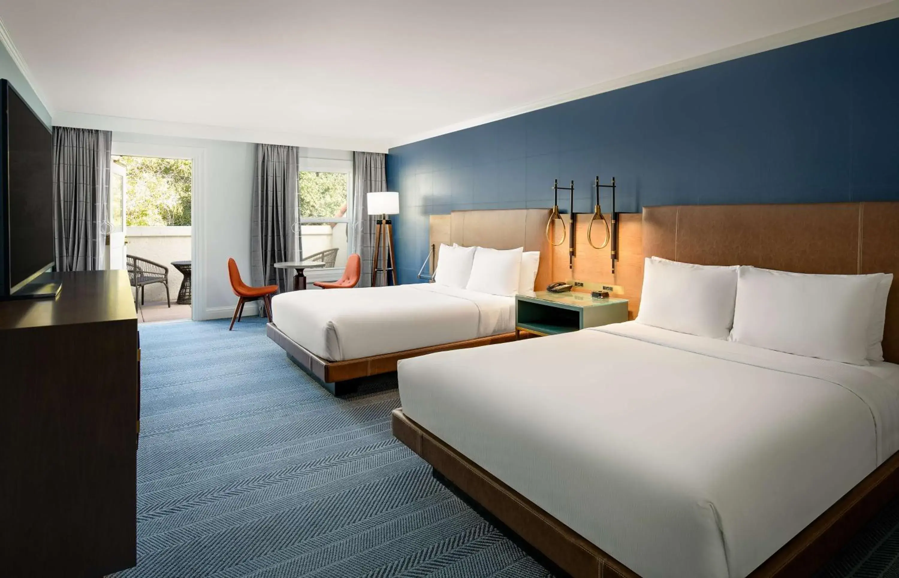 Deluxe Queen Room with Two Queen Beds in Hayes Mansion San Jose, Curio Collection by Hilton Deluxe Queen Room with Two Queen Beds in Hayes Mansion San Jose, Curio Collection by Hilton