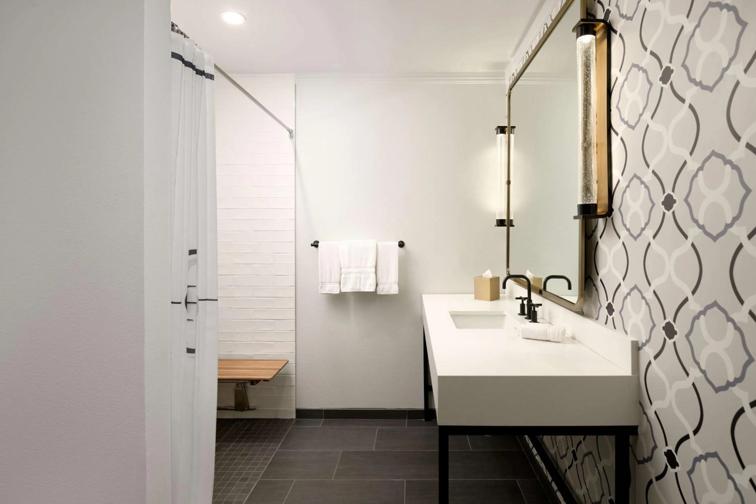 Bathroom in Hayes Mansion San Jose, Curio Collection by Hilton