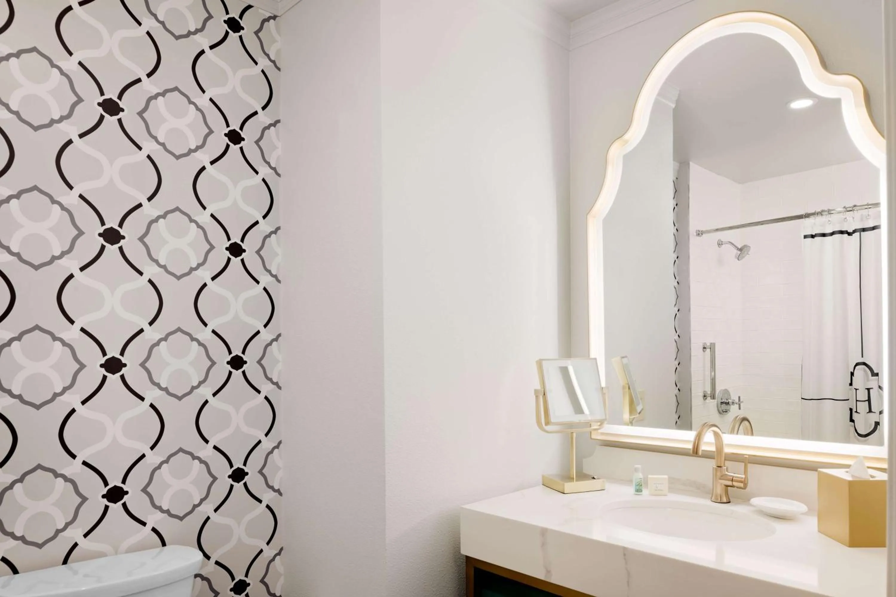 Bathroom in Hayes Mansion San Jose, Curio Collection by Hilton