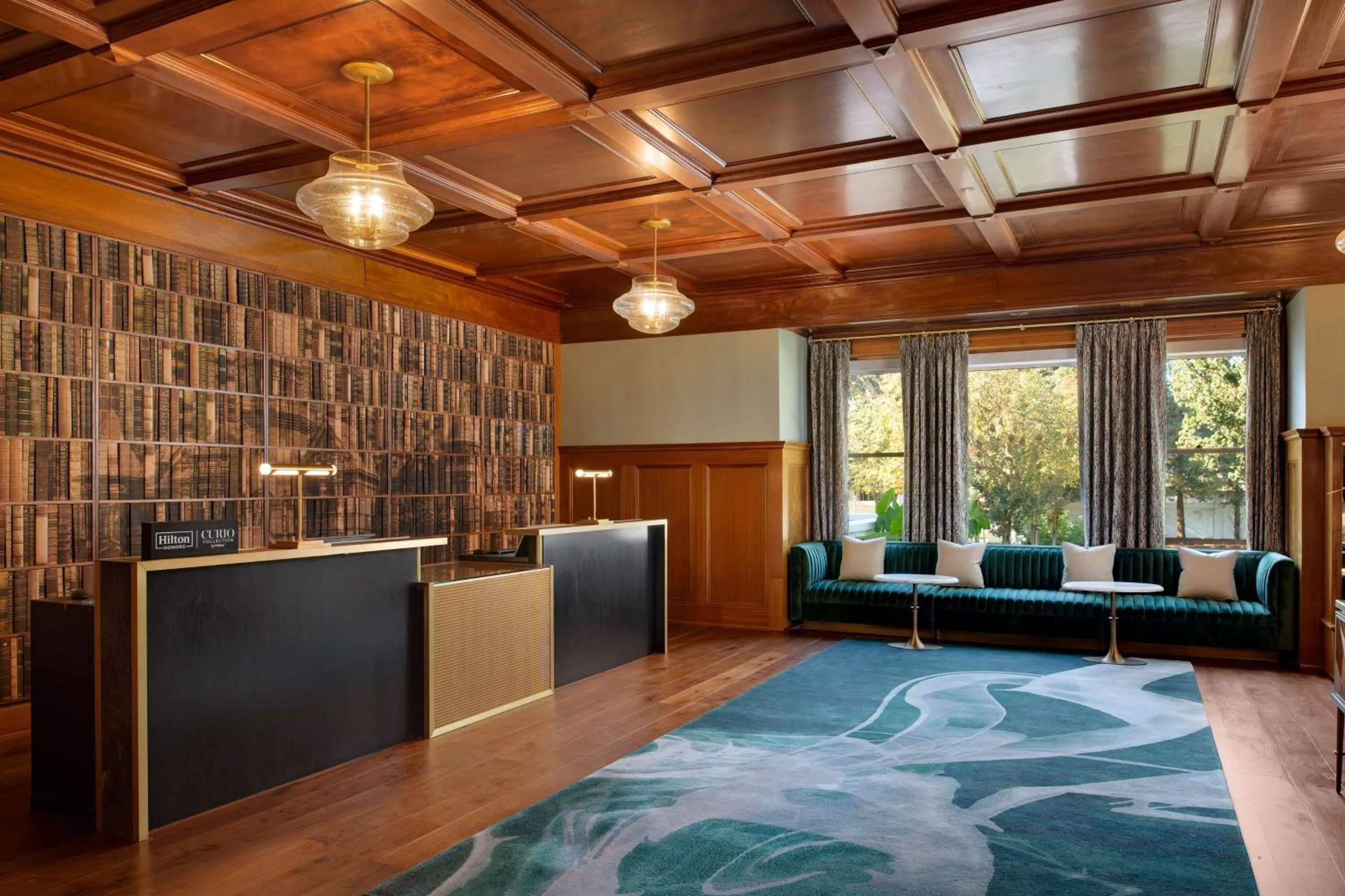 Lobby or reception in Hayes Mansion San Jose, Curio Collection by Hilton