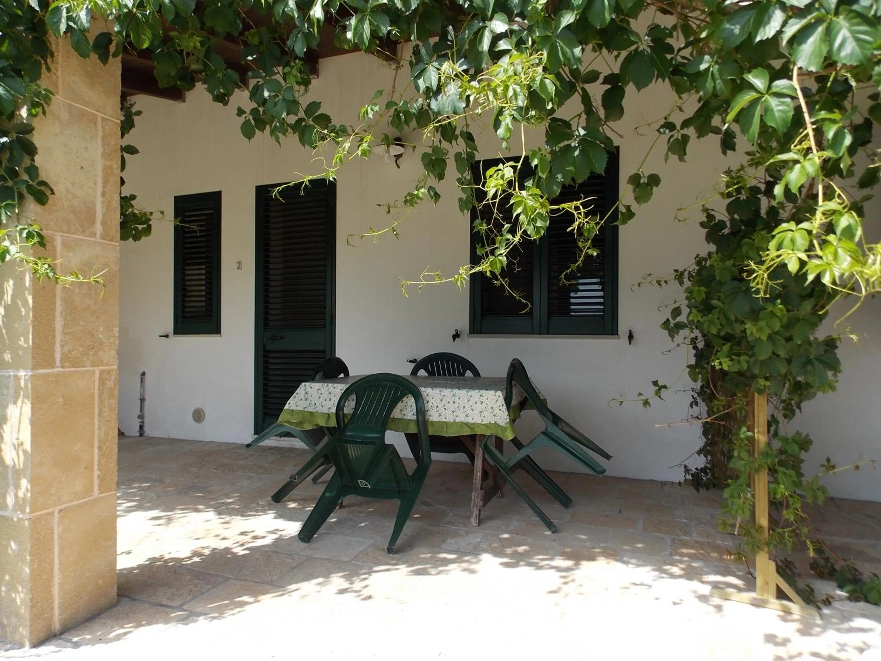 Patio in Agriturismo Le Tagliate