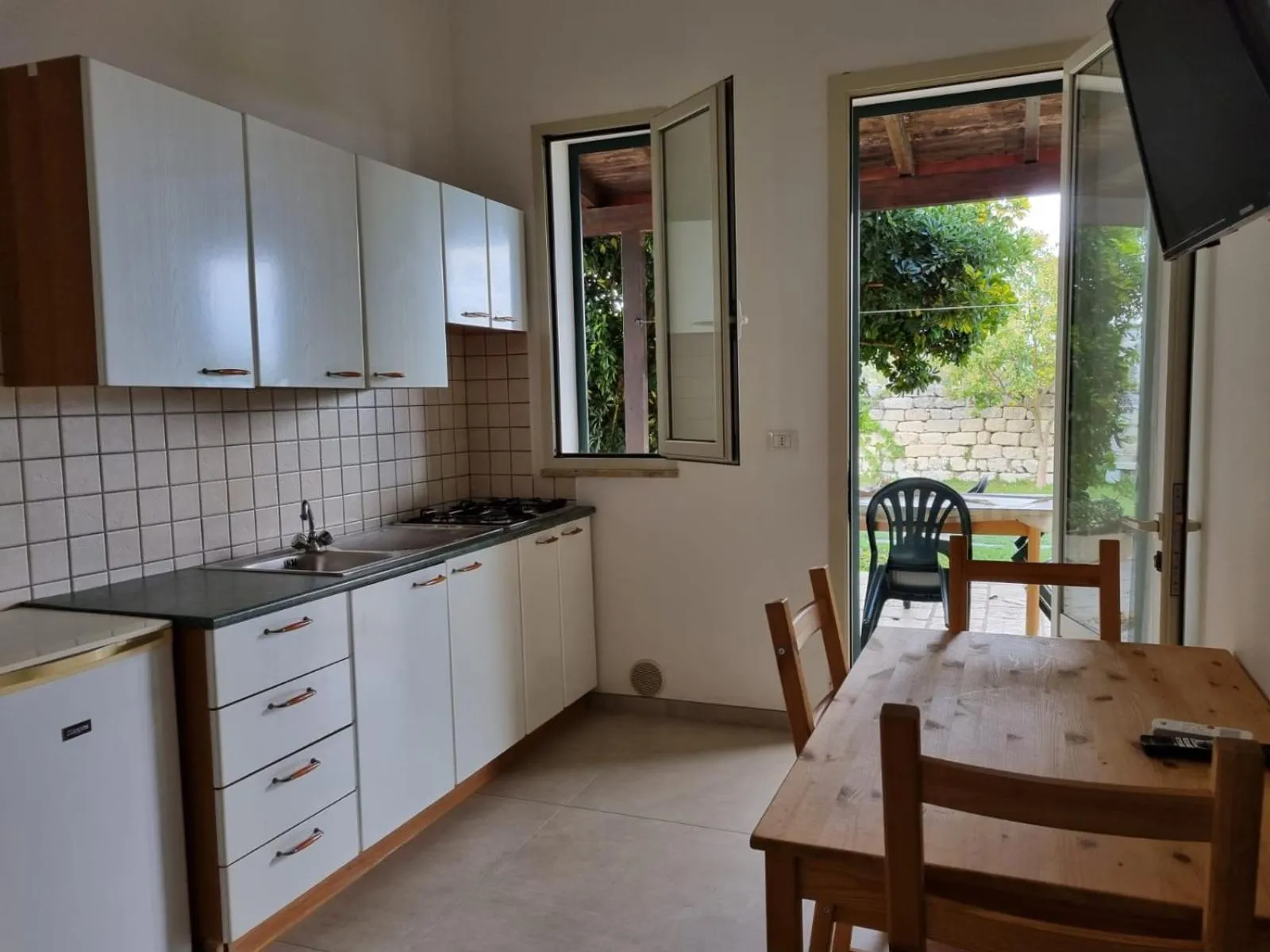 Kitchen or kitchenette in Agriturismo Le Tagliate