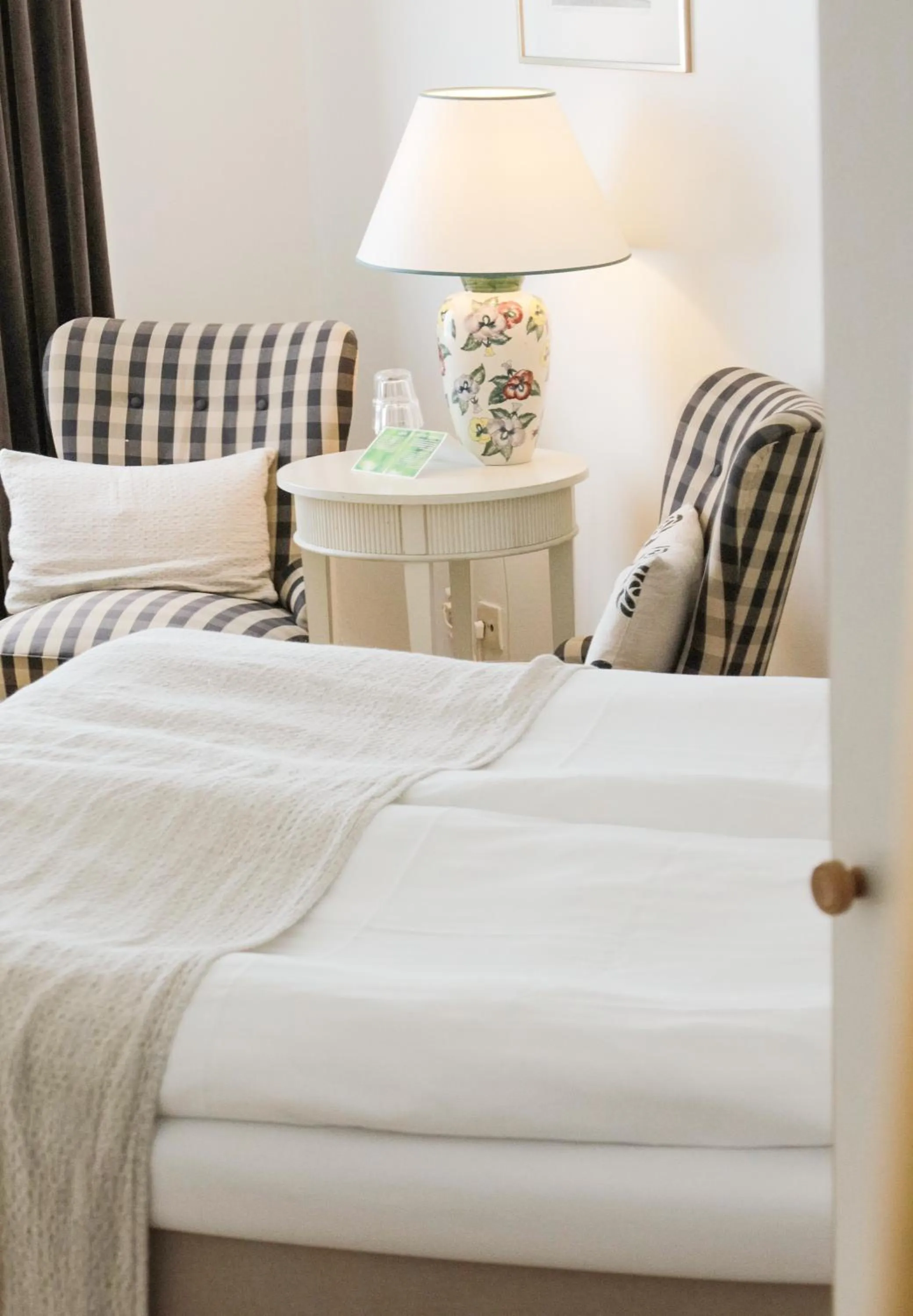 Bed in Blommenhof Hotel