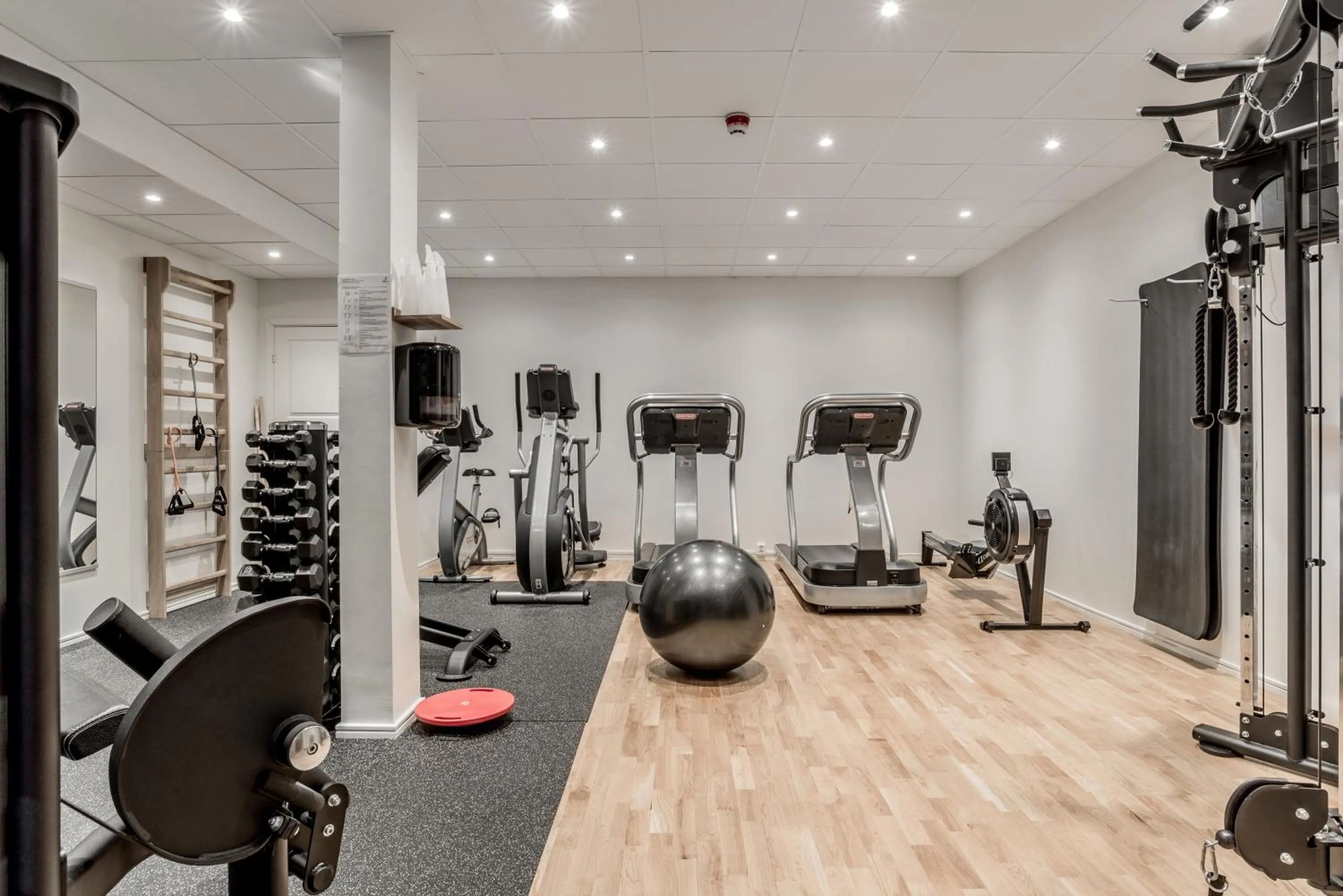 Fitness centre/facilities in Blommenhof Hotel