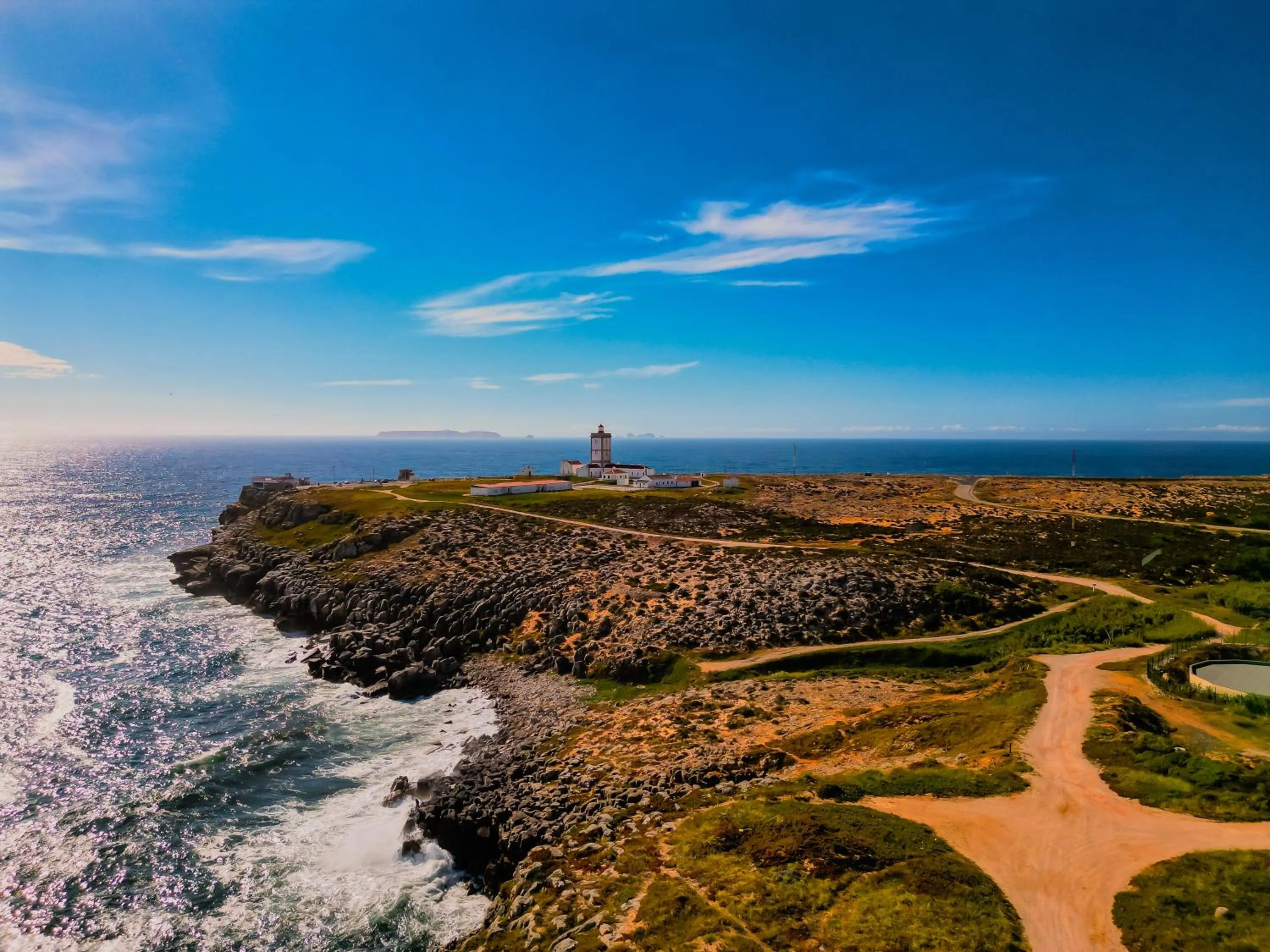 Bird's eye view in Sea Garden Peniche