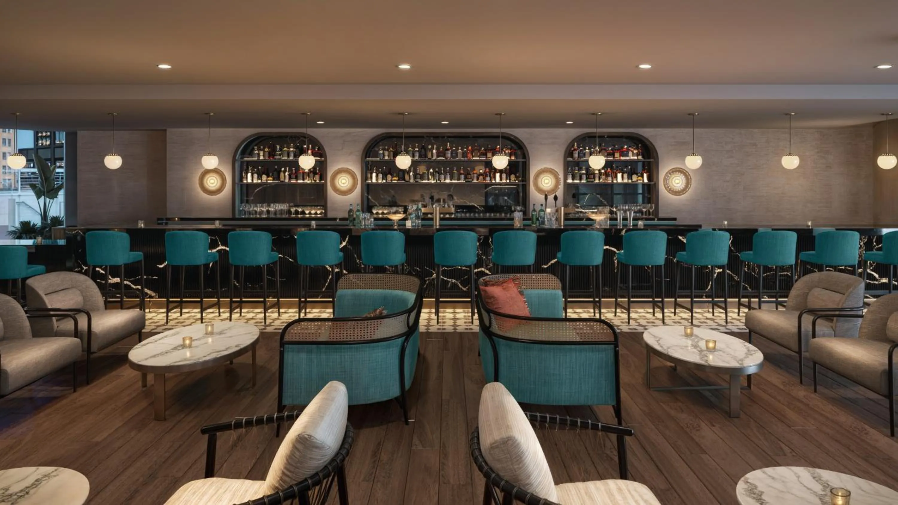 Lounge or bar in InterContinental San Antonio Riverwalk by IHG