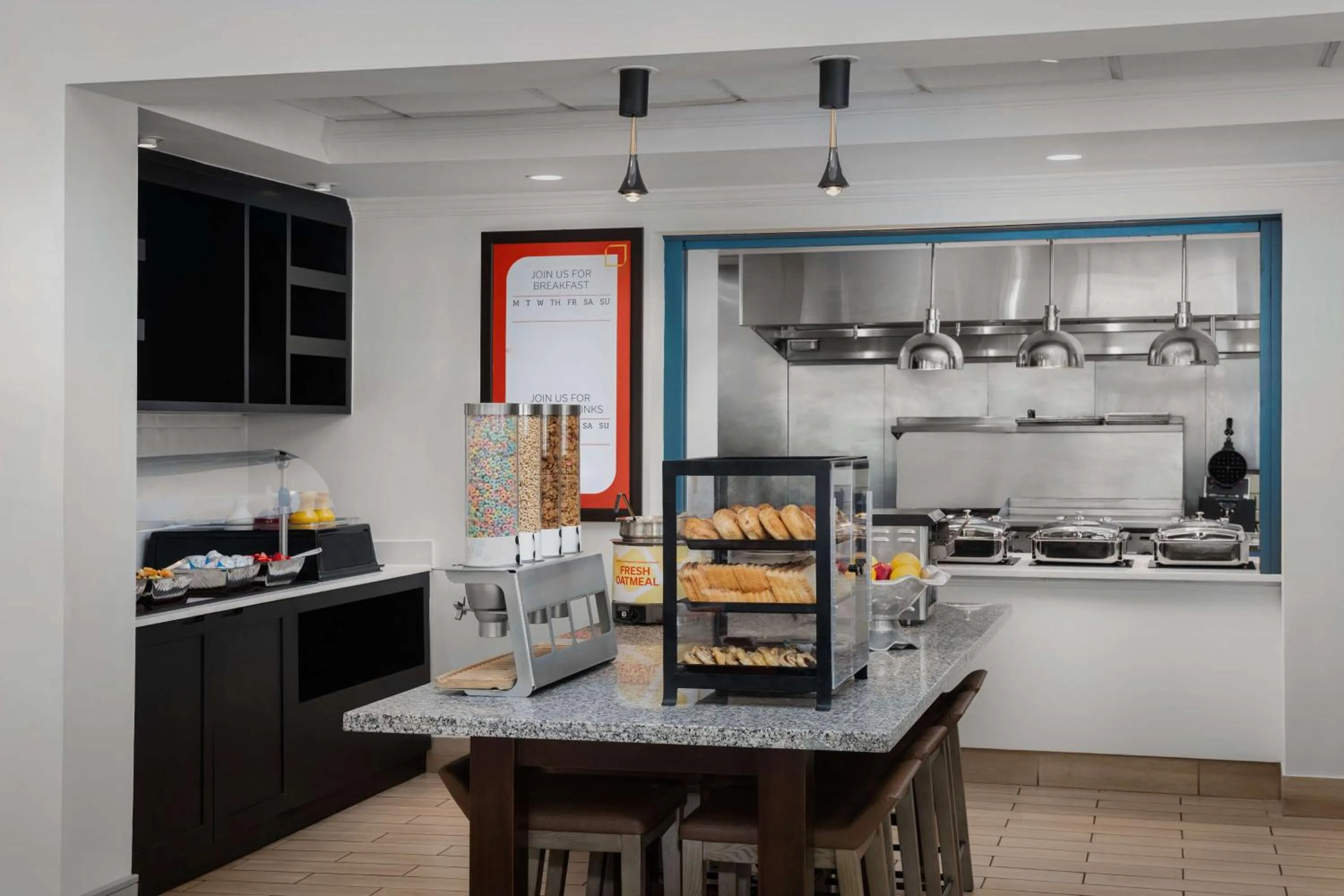 Breakfast in Hilton Garden Inn Wilkes-Barre