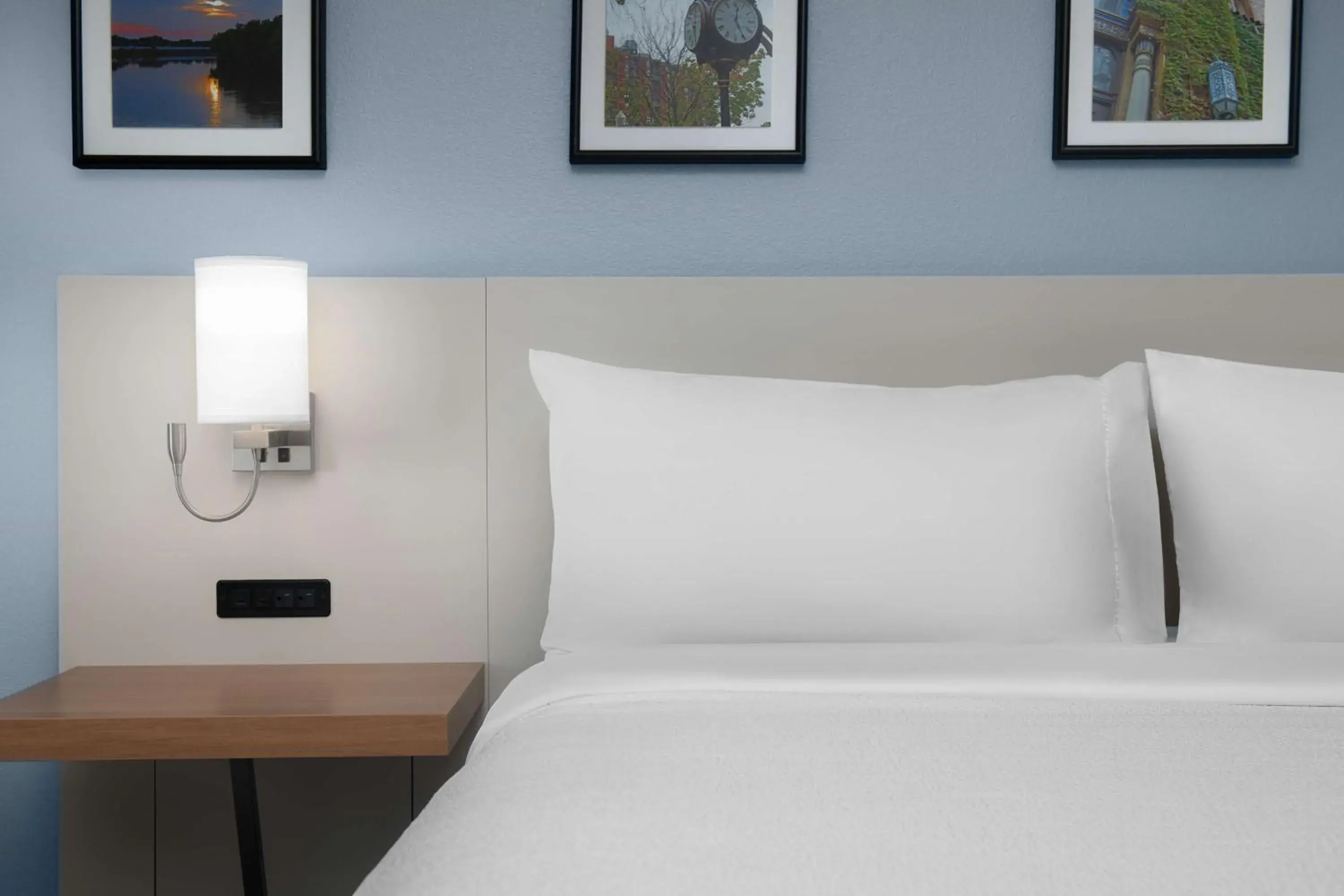 Bed in Hilton Garden Inn Wilkes-Barre Bed in Hilton Garden Inn Wilkes-Barre