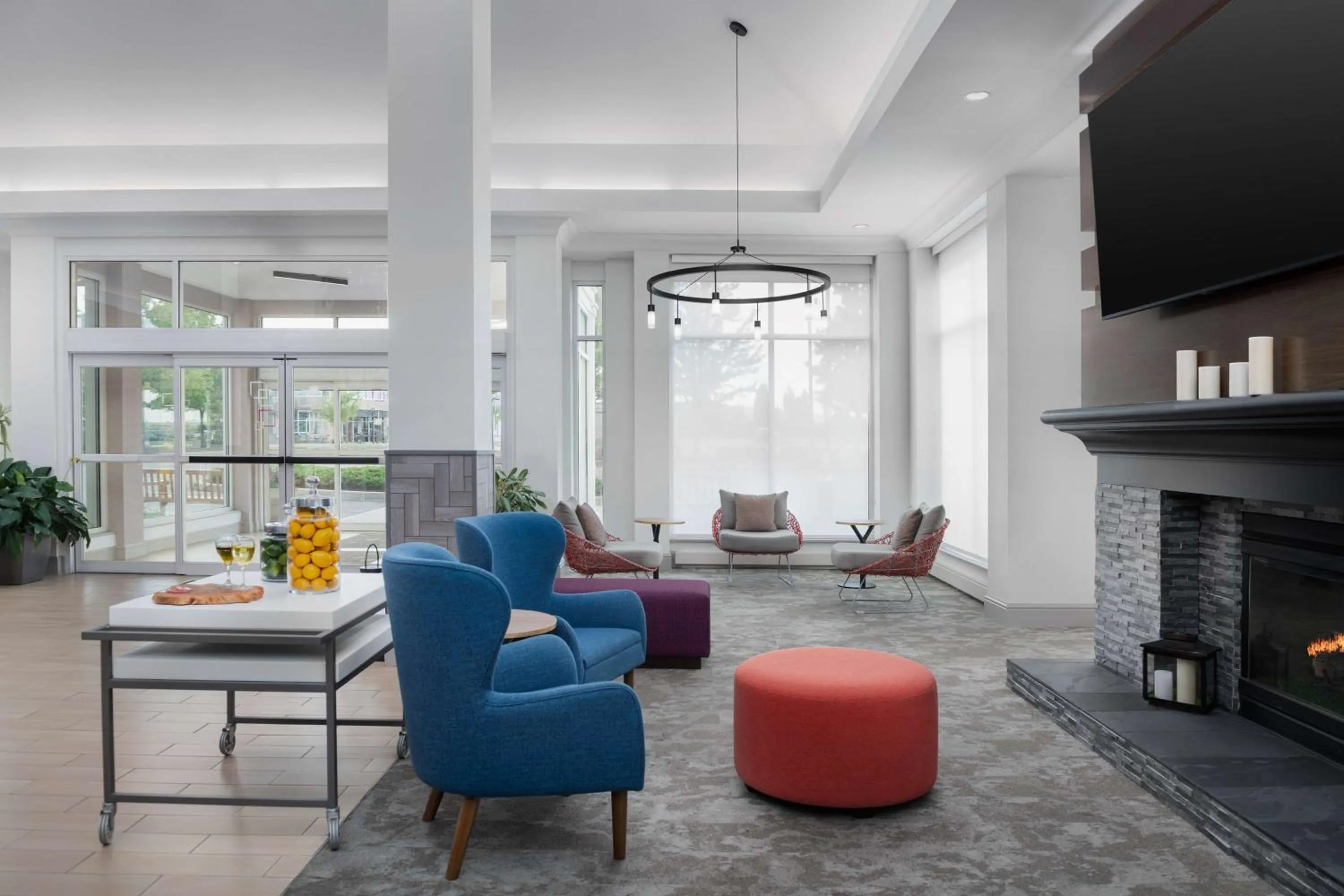 Lobby or reception in Hilton Garden Inn Wilkes-Barre