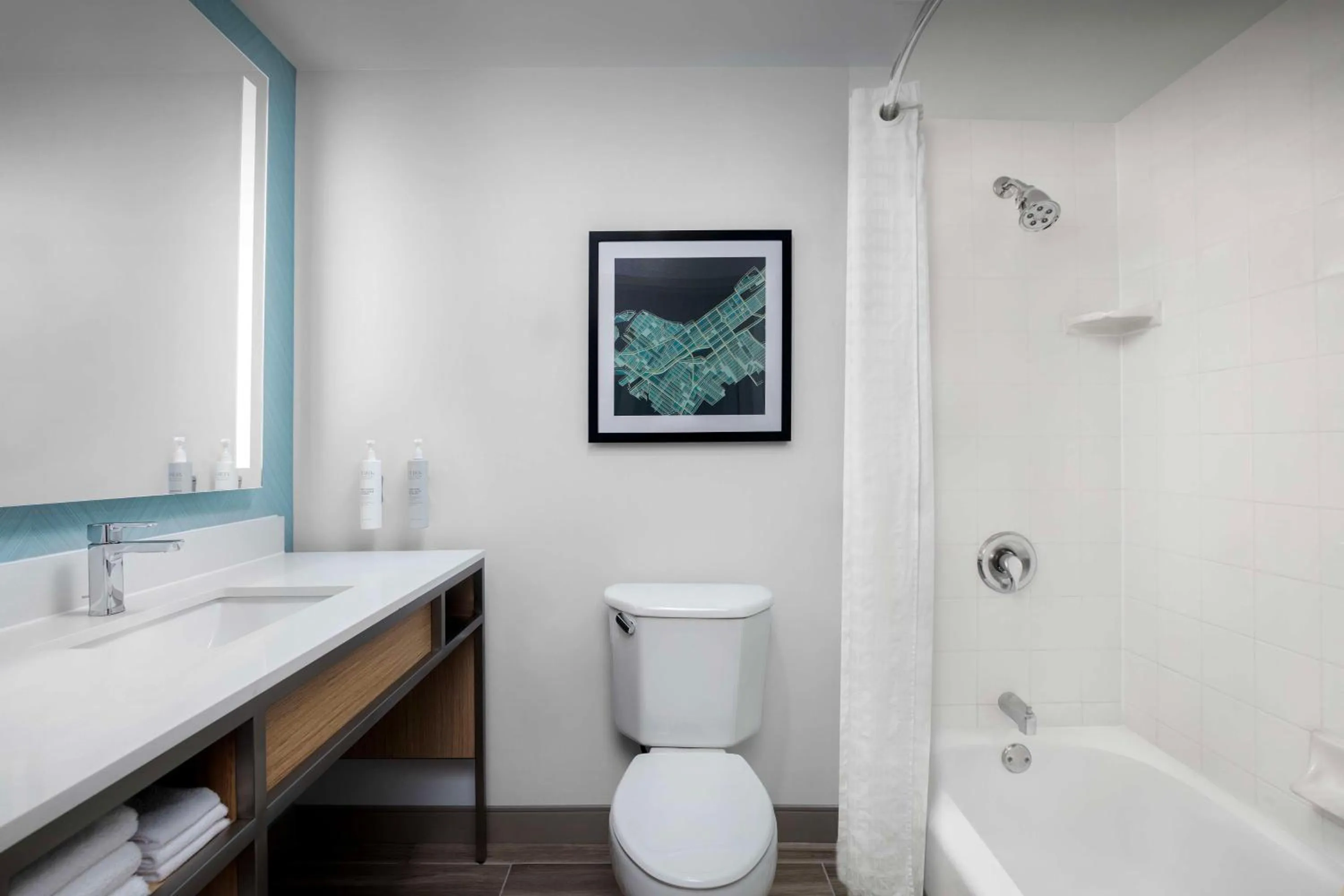 Bathroom in Hilton Garden Inn Wilkes-Barre