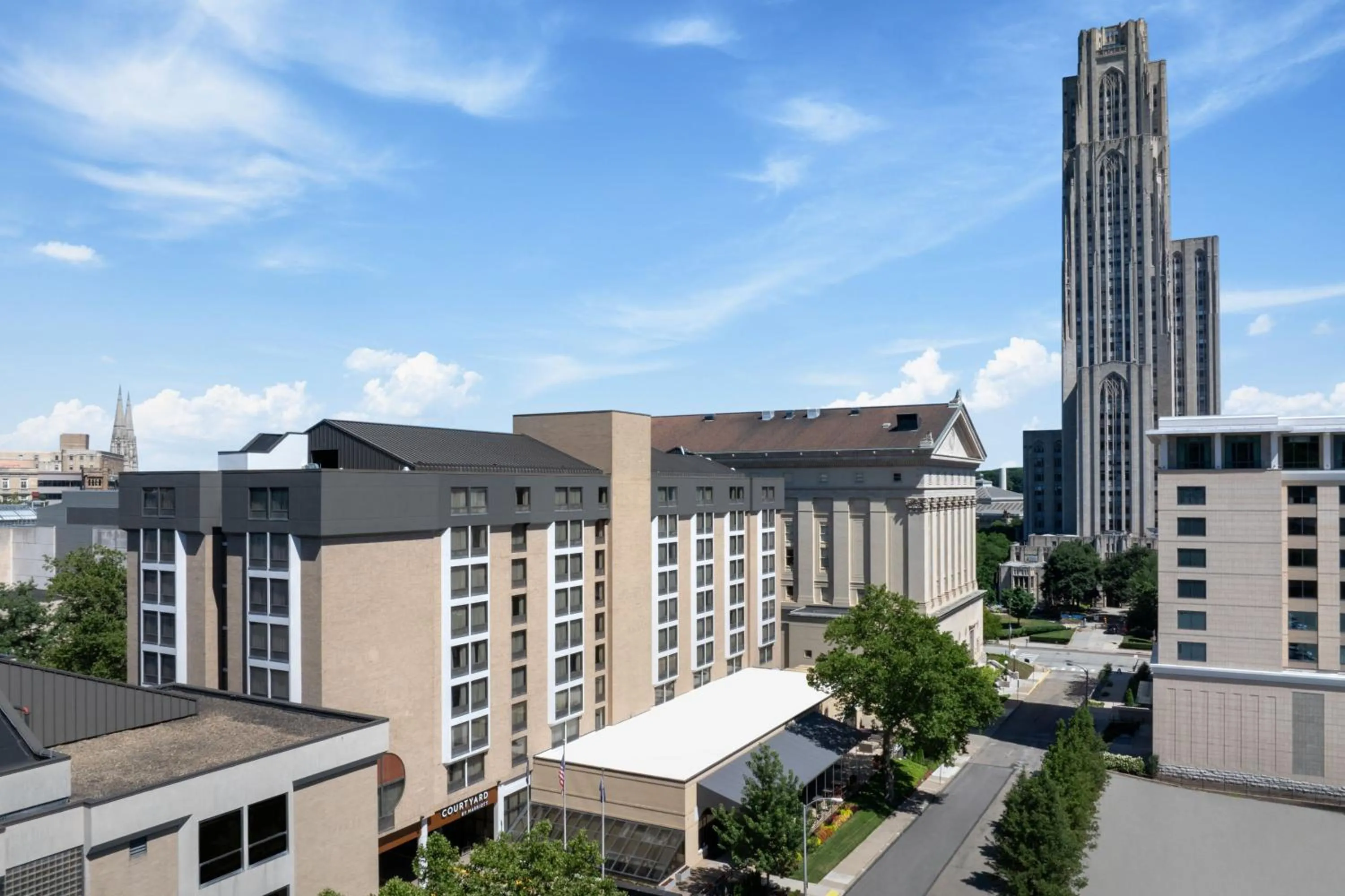 View (from property/room) in Wyndham Pittsburgh University Center