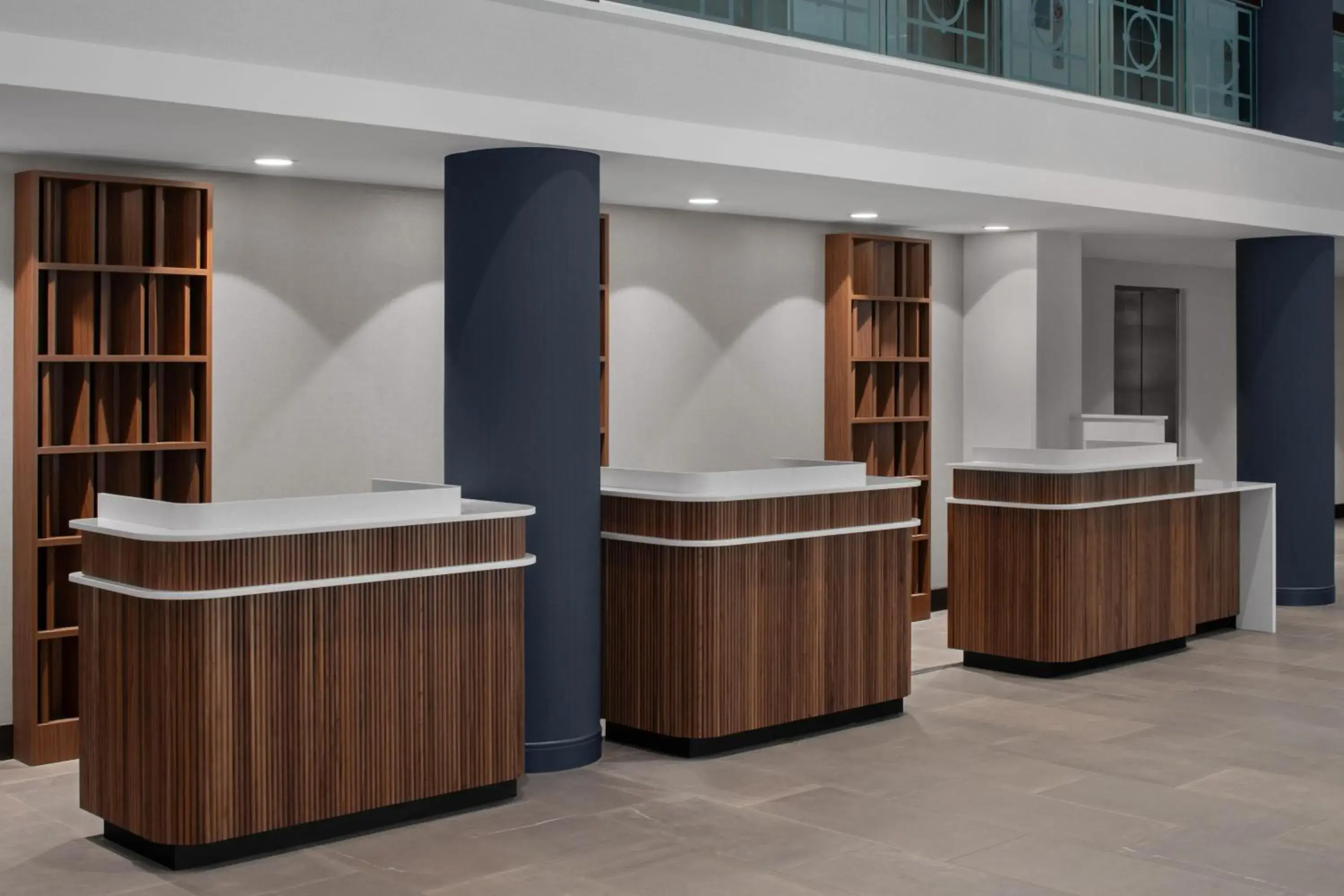 Lobby or reception in Wyndham Pittsburgh University Center Lobby or reception in Wyndham Pittsburgh University Center