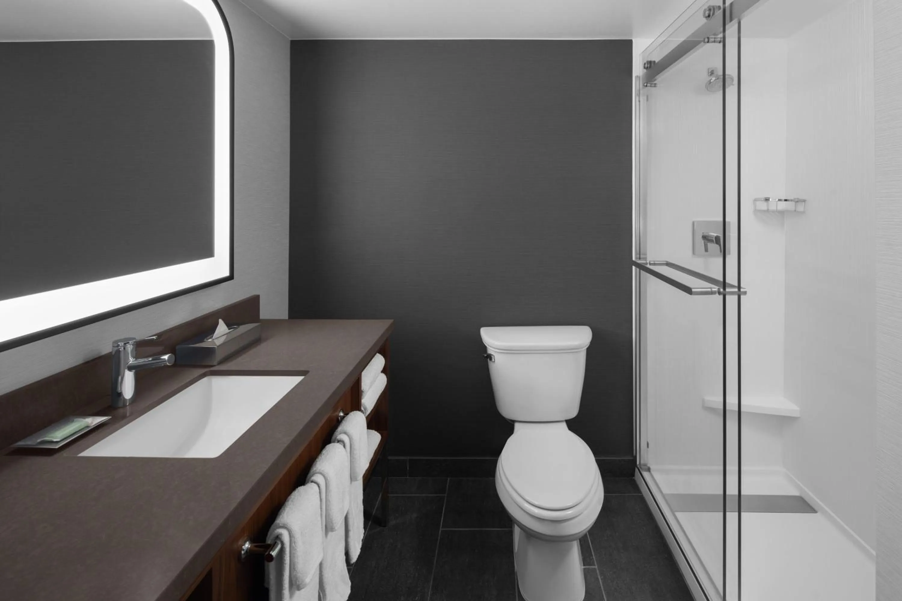 Bathroom in Courtyard by Marriott Pittsburgh University Center