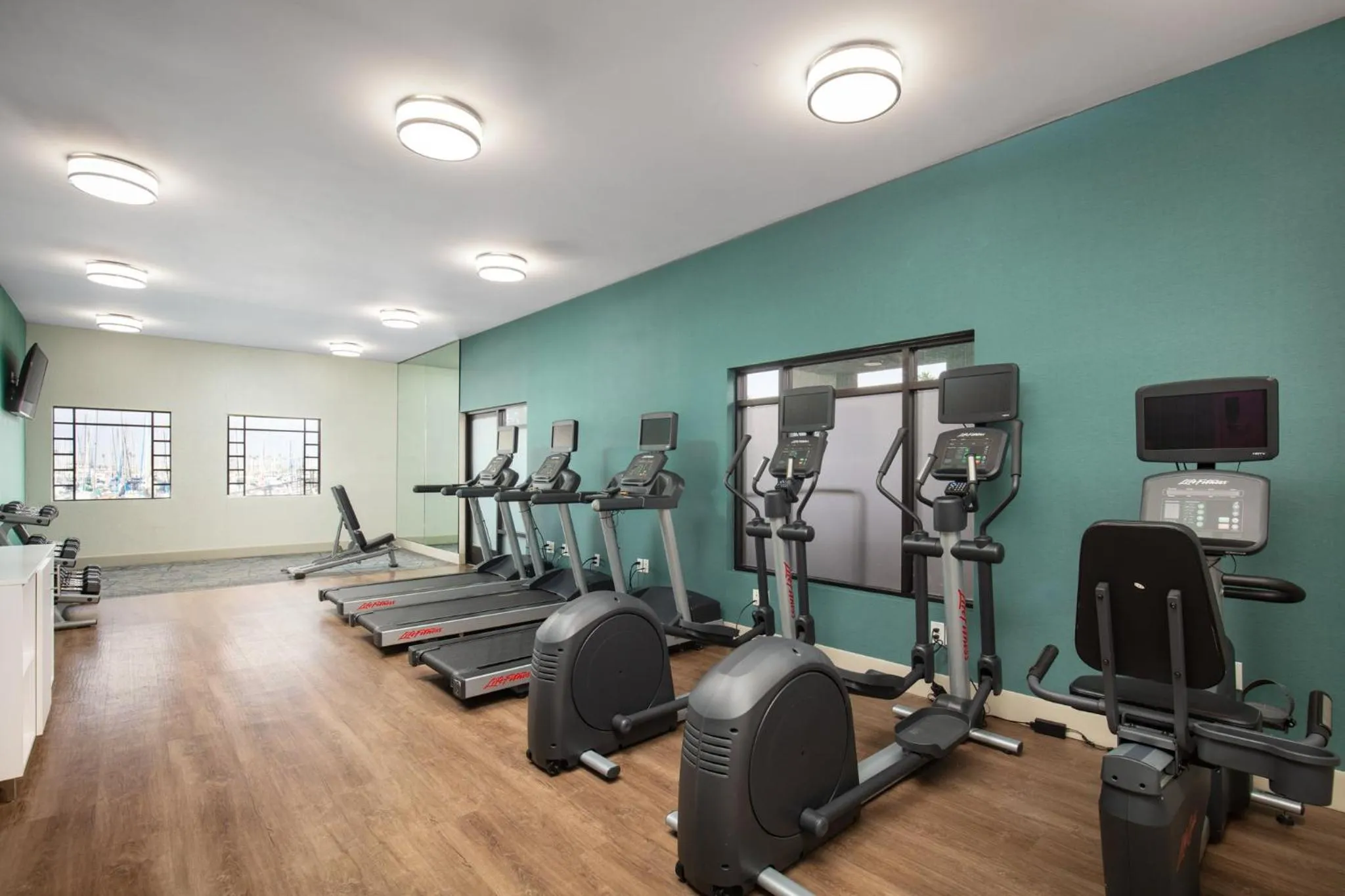 Fitness centre/facilities in Holiday Inn Express Hotel & Suites Ventura Harbor by IHG