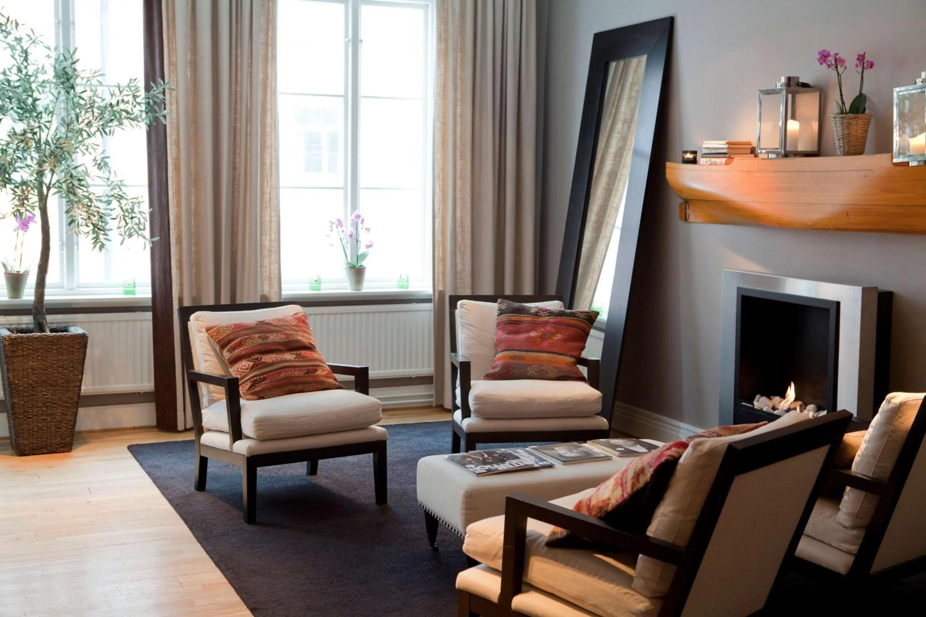 Lobby or reception in Hotel Villan