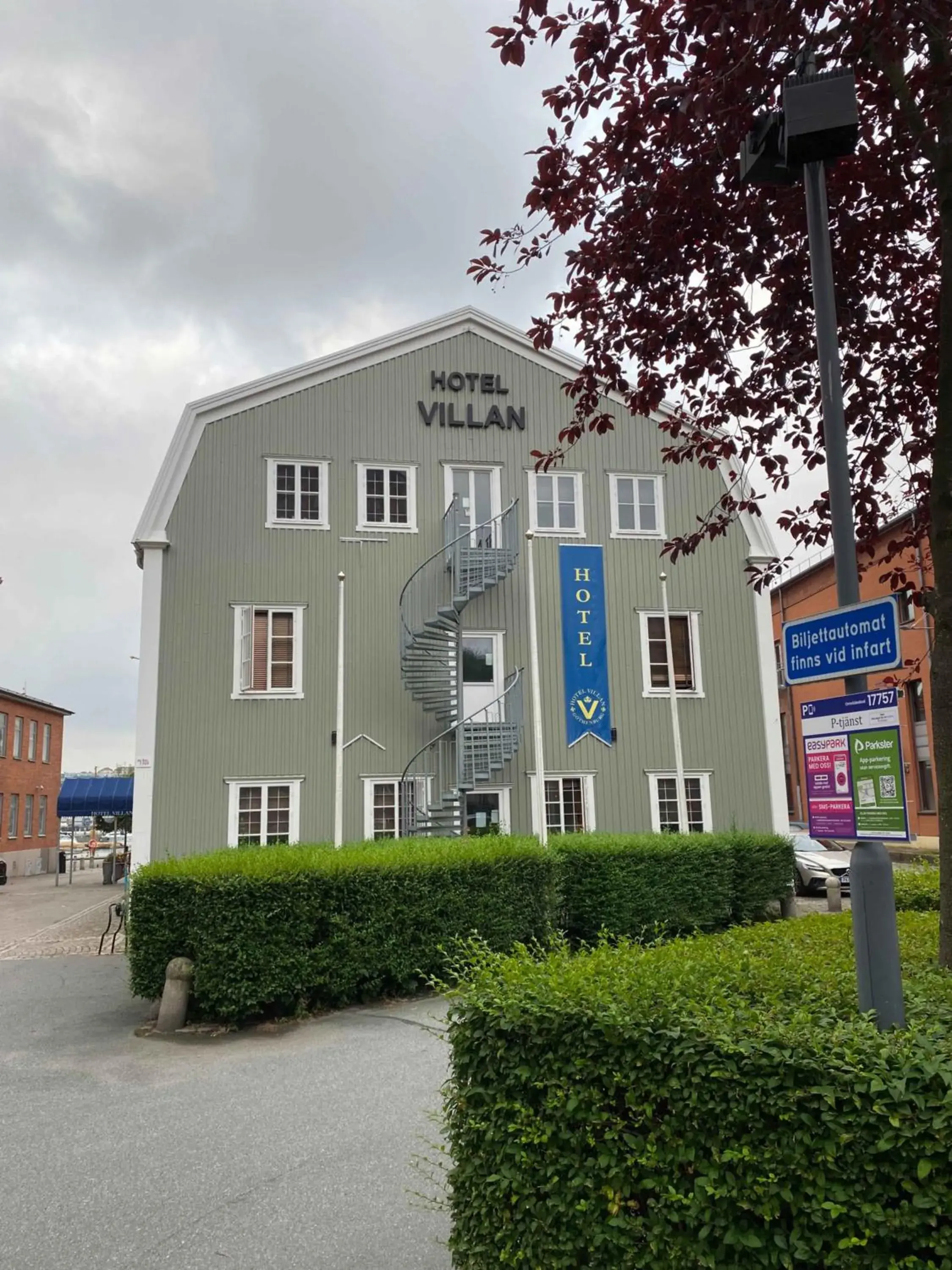 Property building in Hotel Villan Property building in Hotel Villan