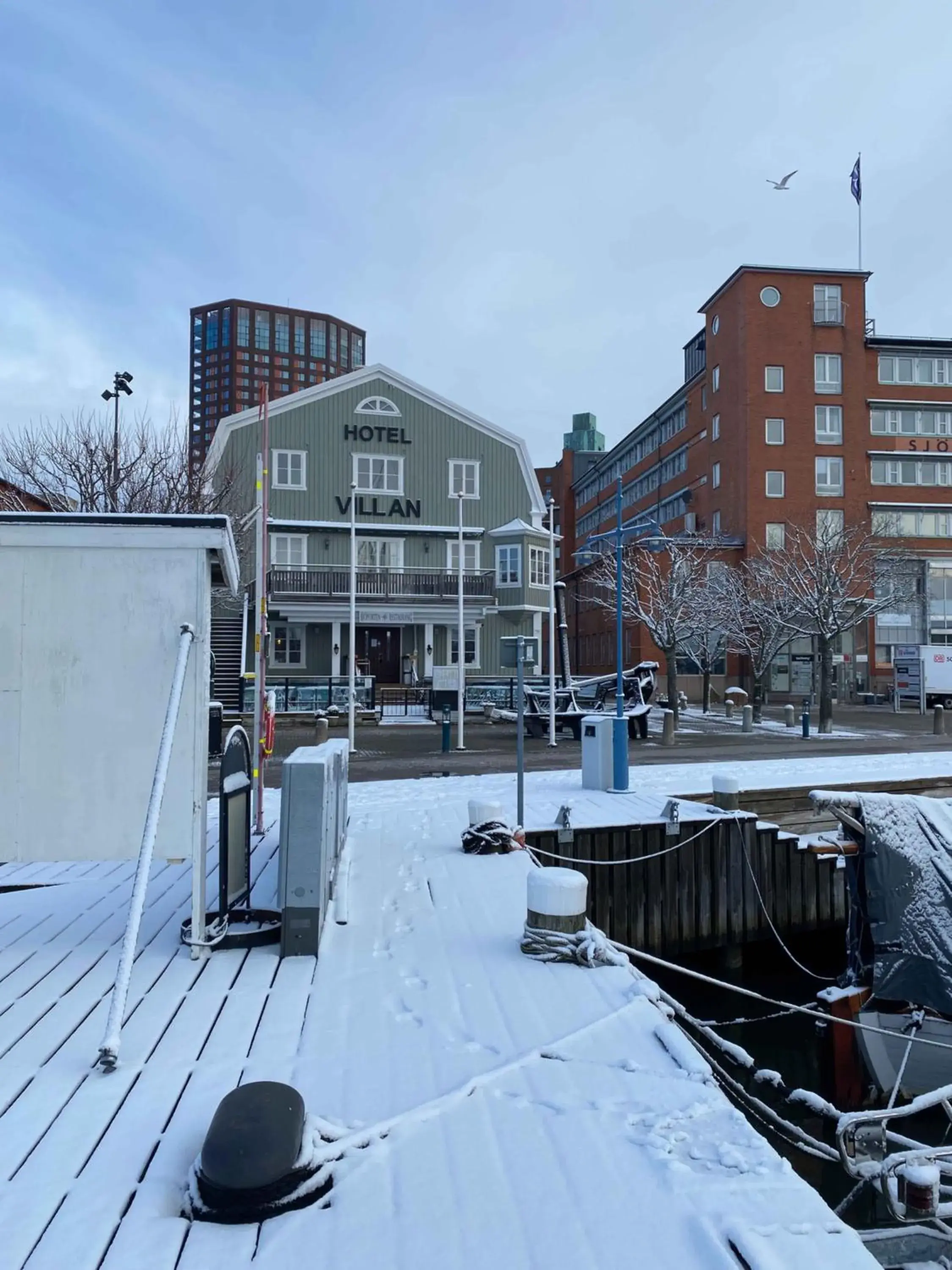 Property building in Hotel Villan Property building in Hotel Villan