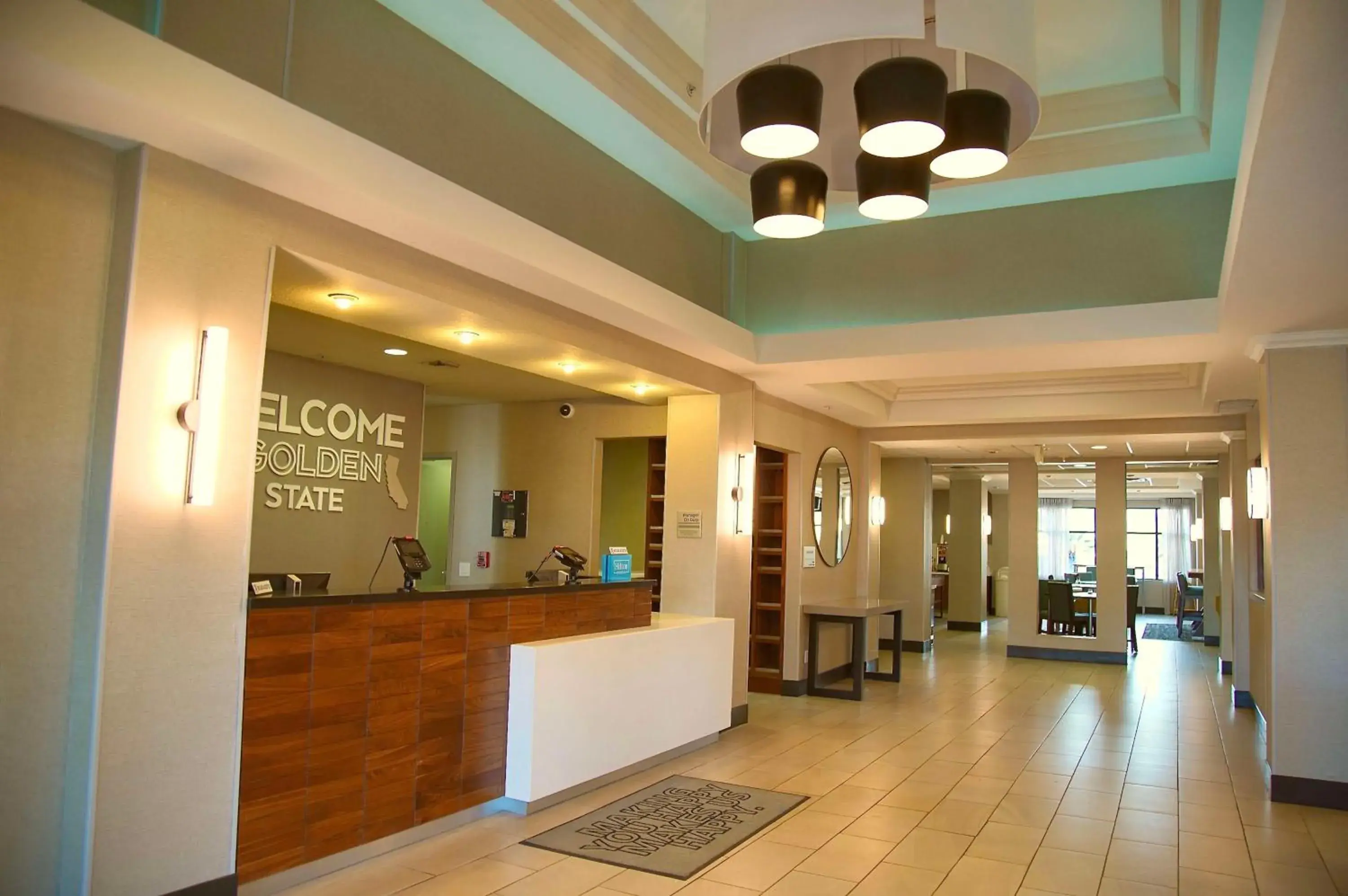 Lobby or reception in Hampton Inn & Suites Cathedral City Lobby or reception in Hampton Inn & Suites Cathedral City