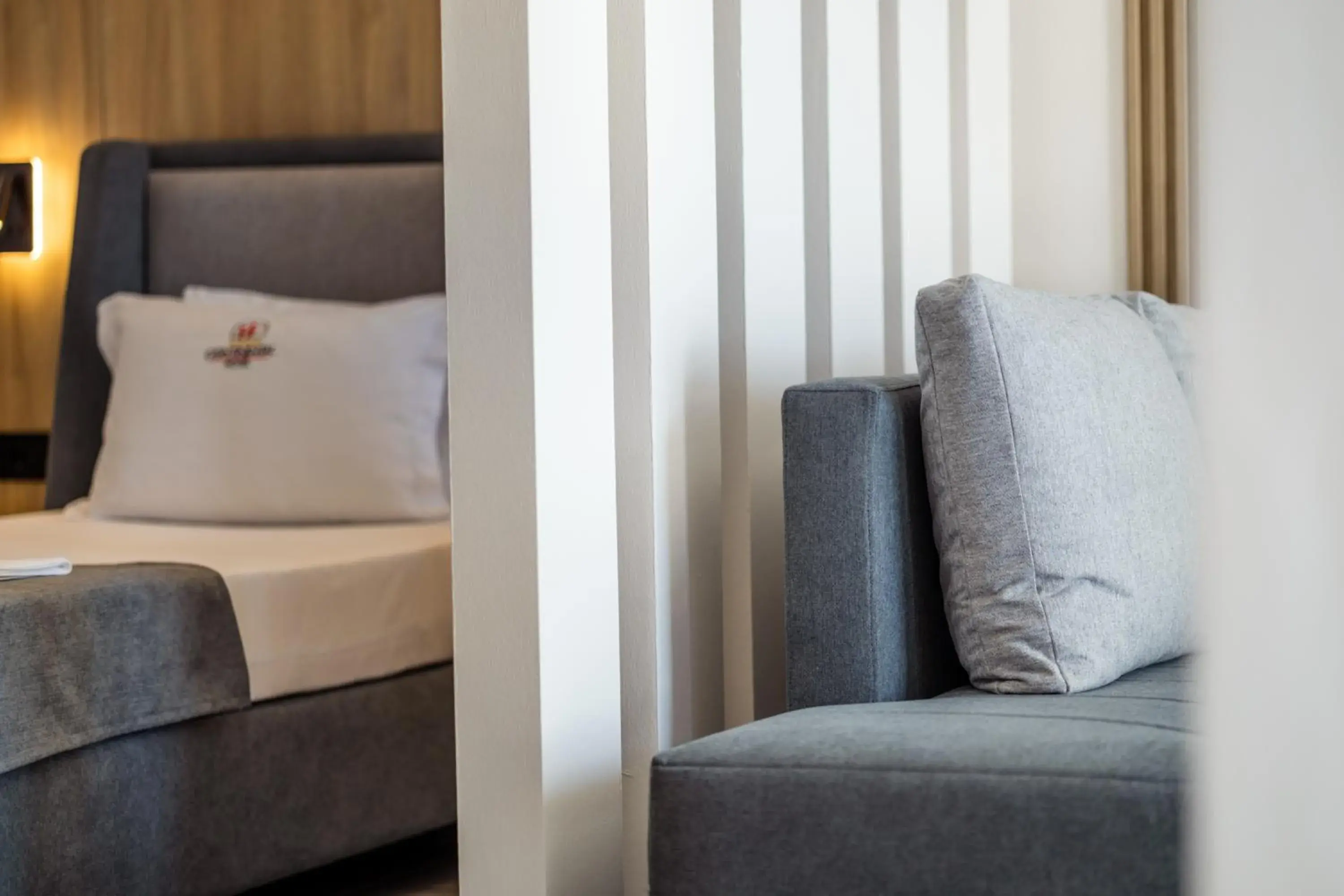 Bed in Continental Hotel Bed in Continental Hotel