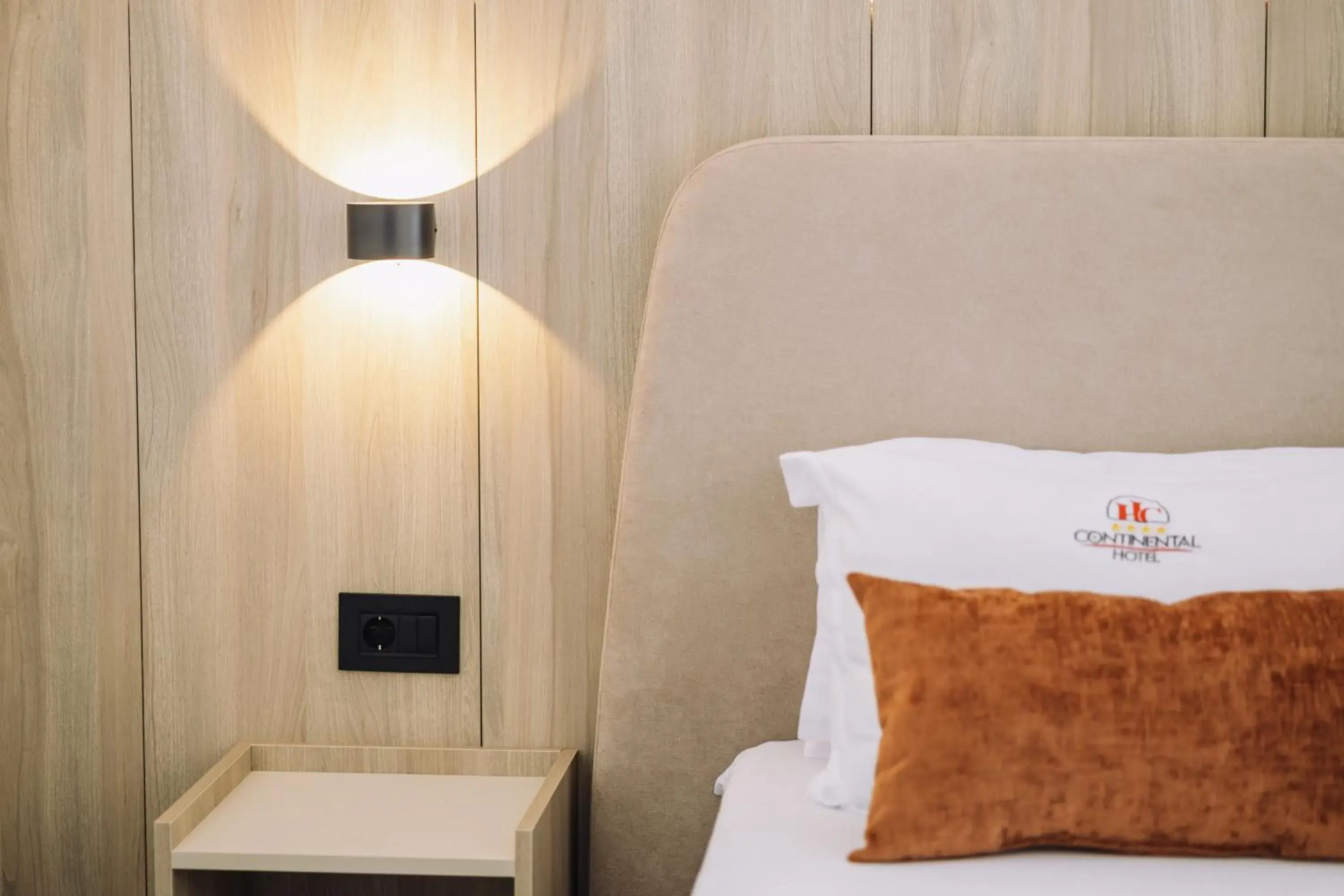 Bed in Continental Hotel Bed in Continental Hotel