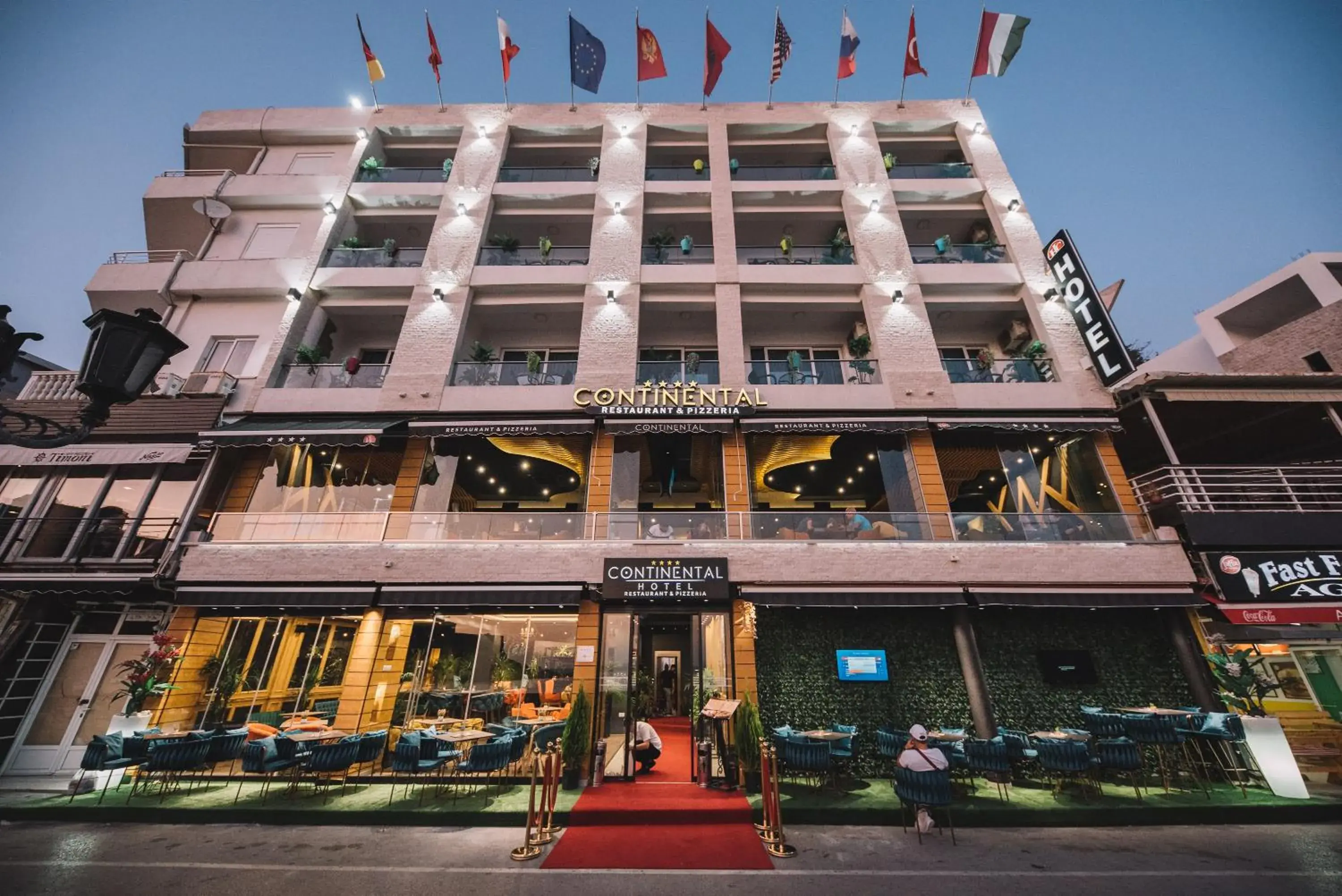 Property building in Continental Hotel Property building in Continental Hotel