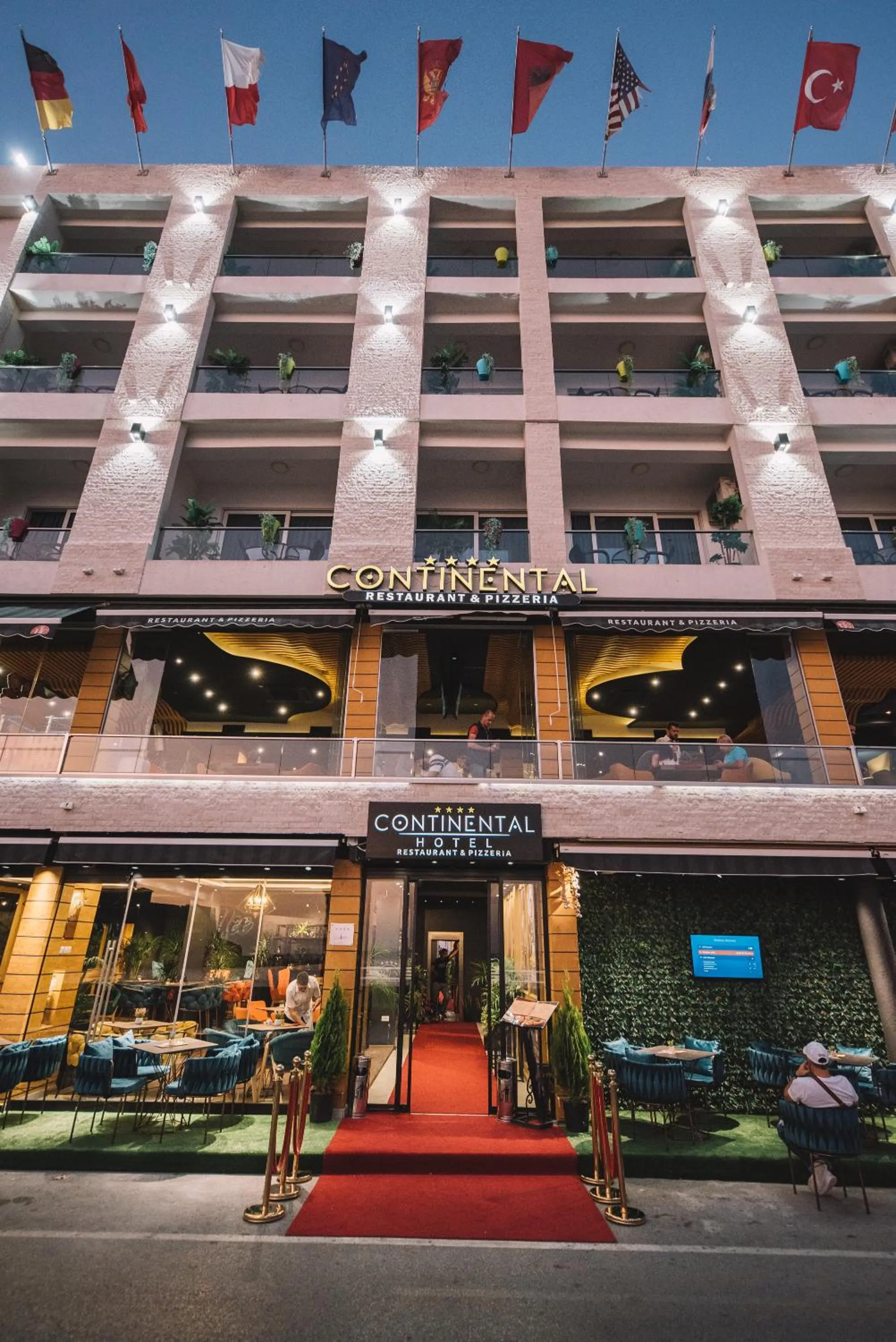 Property building in Continental Hotel