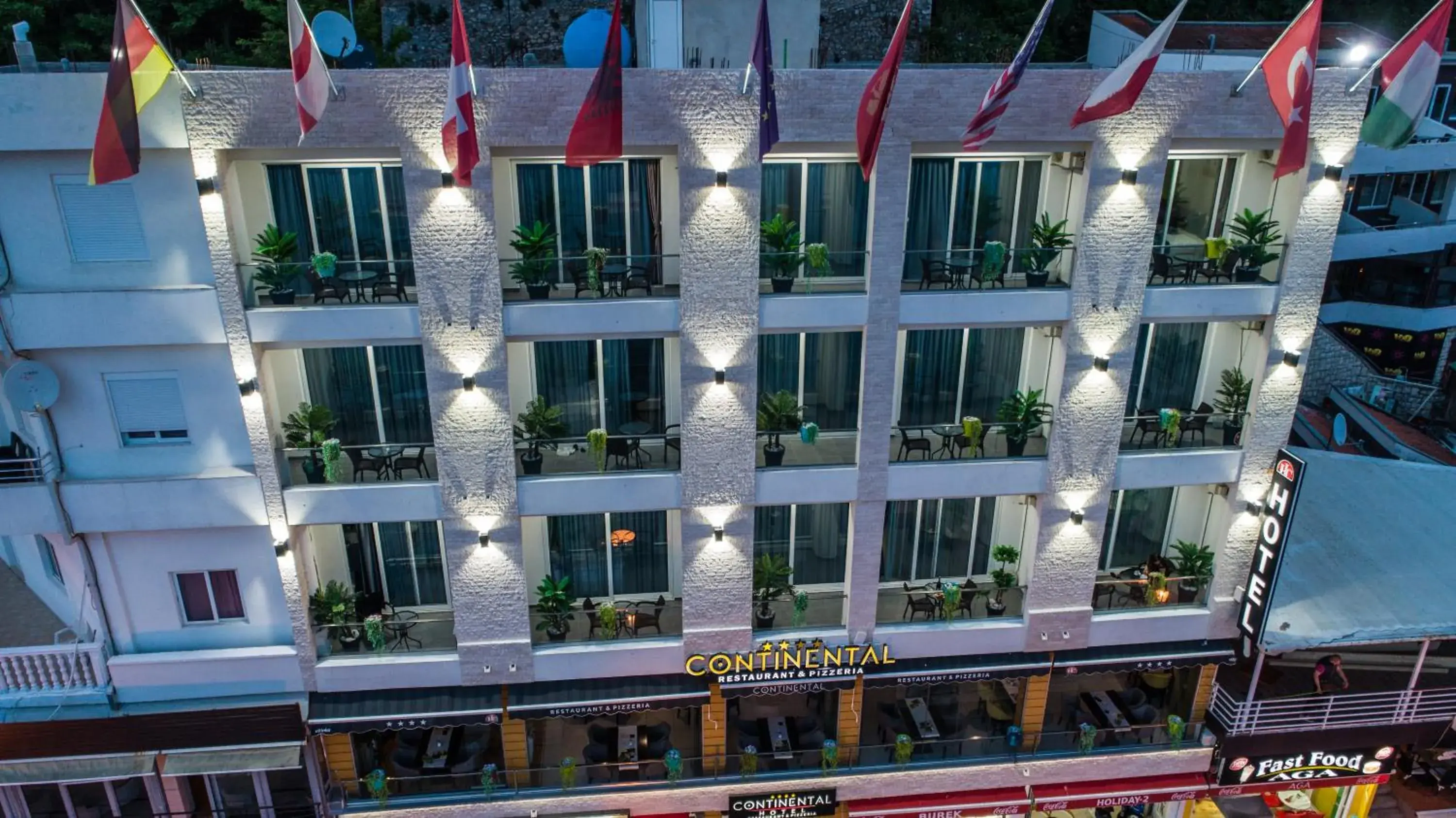 Property building in Continental Hotel Property building in Continental Hotel