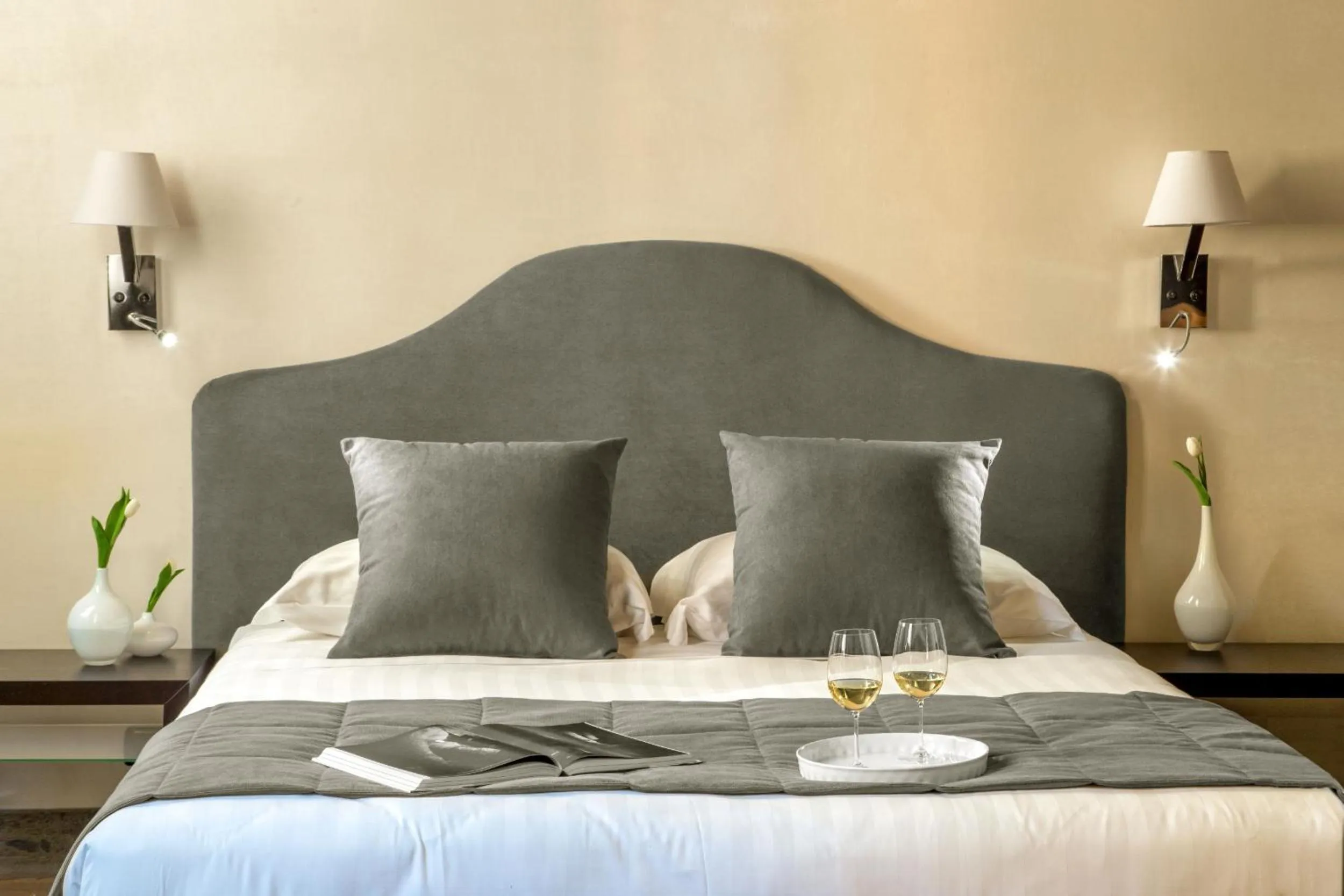 Bedroom, Bed in Palazzo Medusa