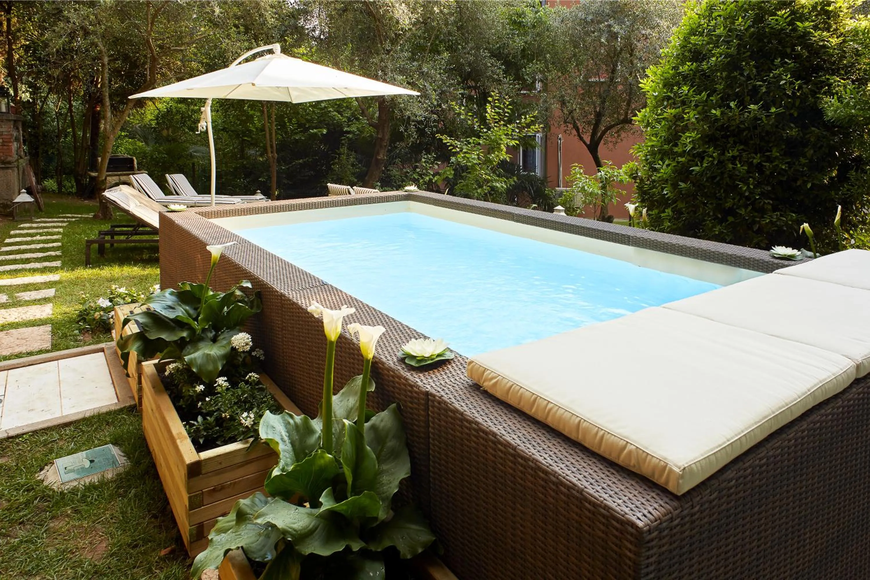 Hot Tub in Residenza Ca' degli Enzi