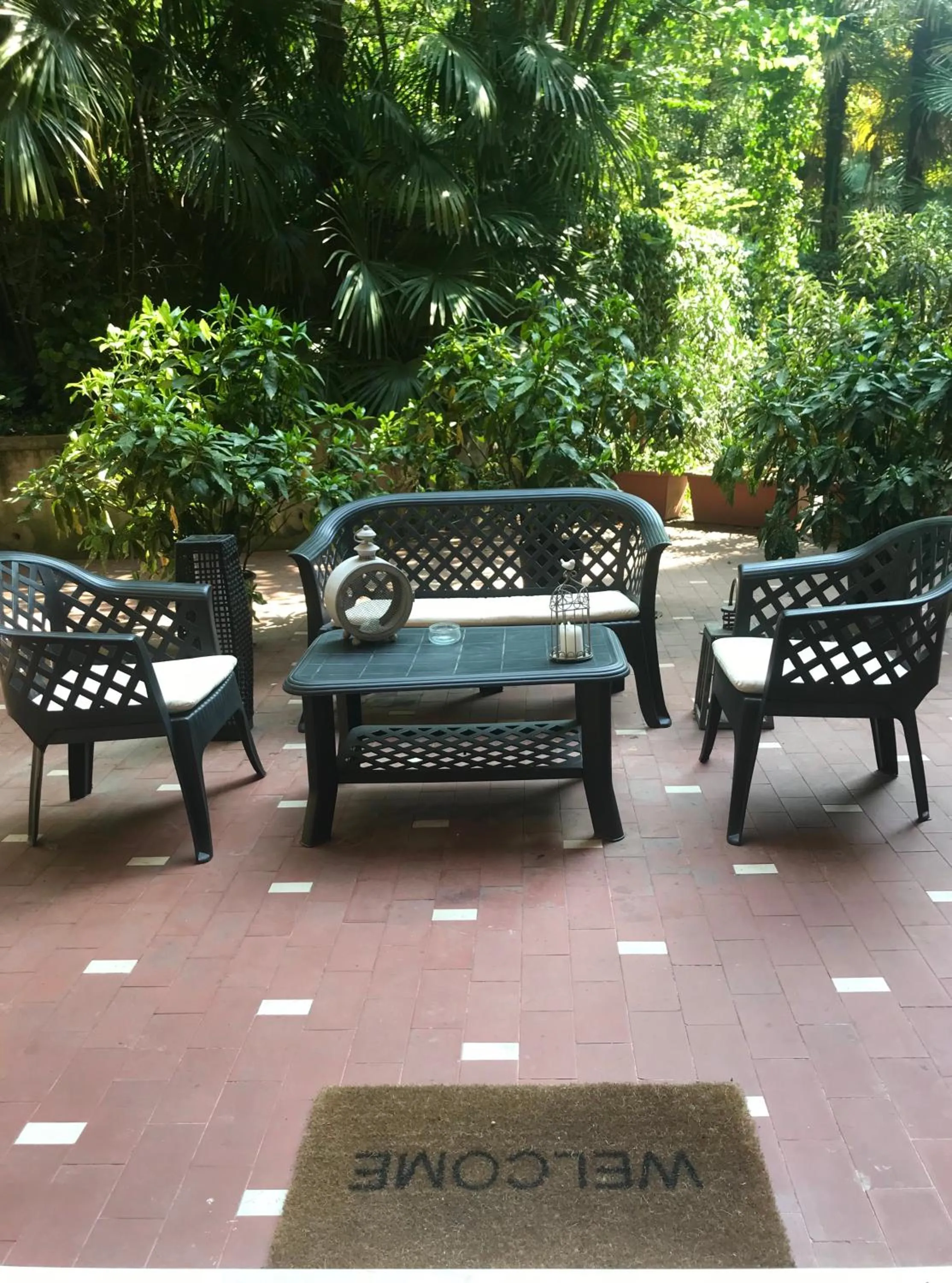 Balcony/Terrace in Residenza Ca' degli Enzi