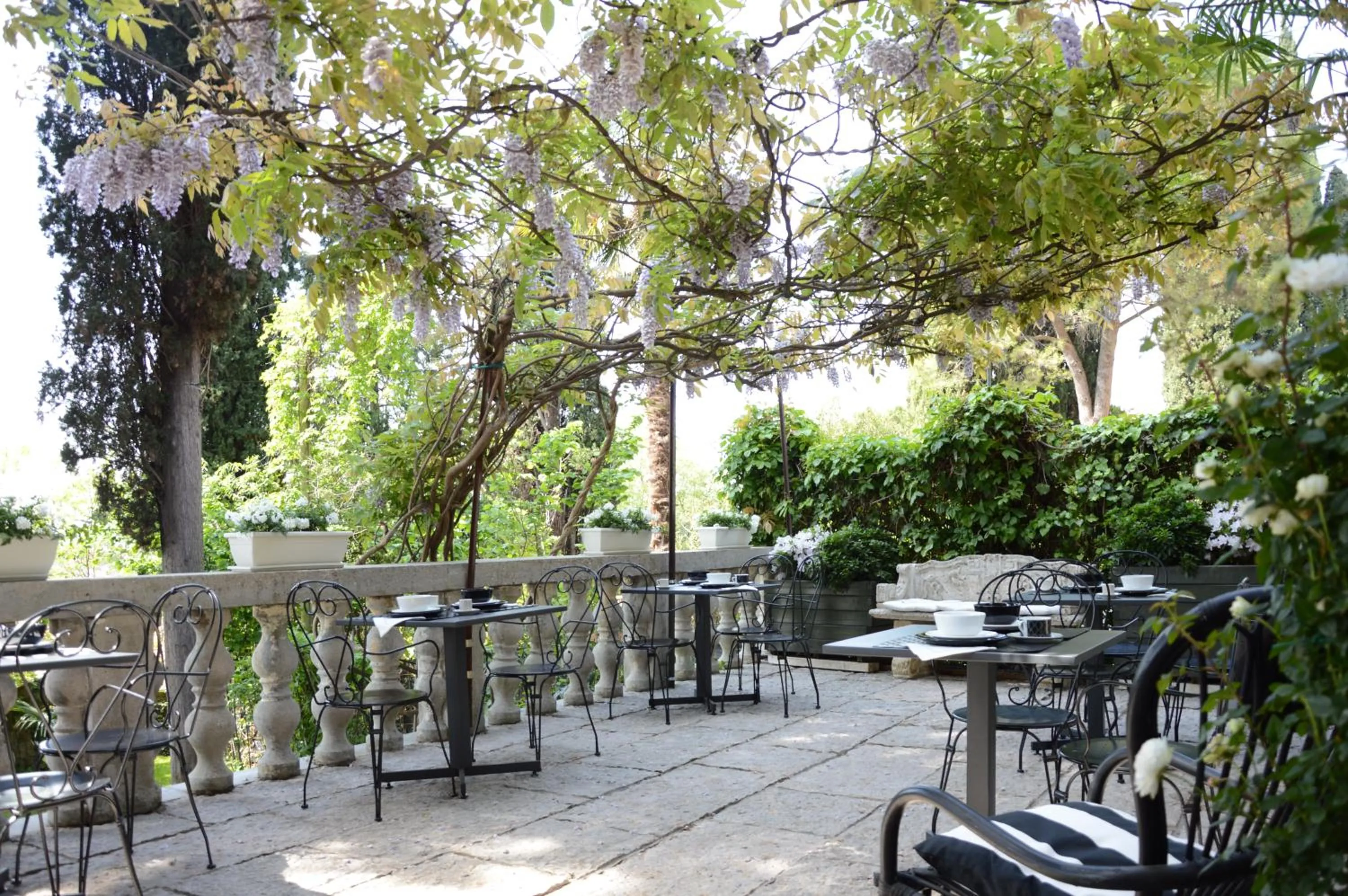 Balcony/Terrace in Residenza Ca' degli Enzi