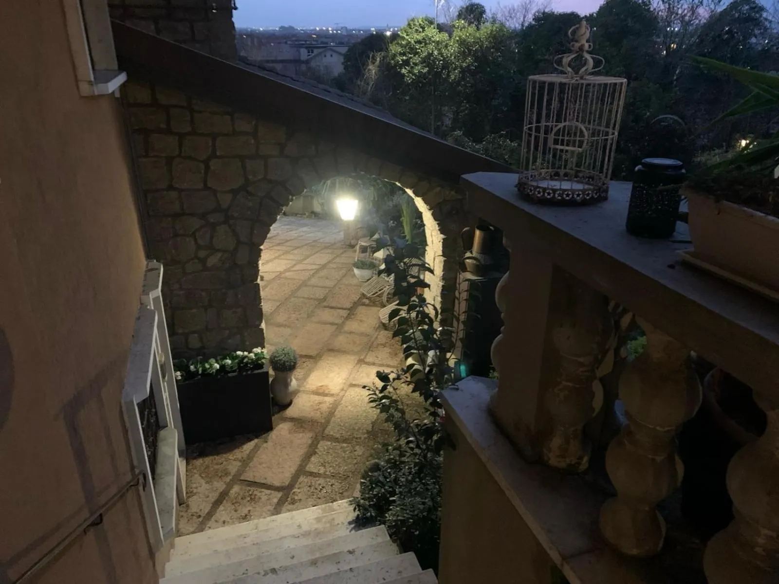 Patio in Residenza Ca' degli Enzi