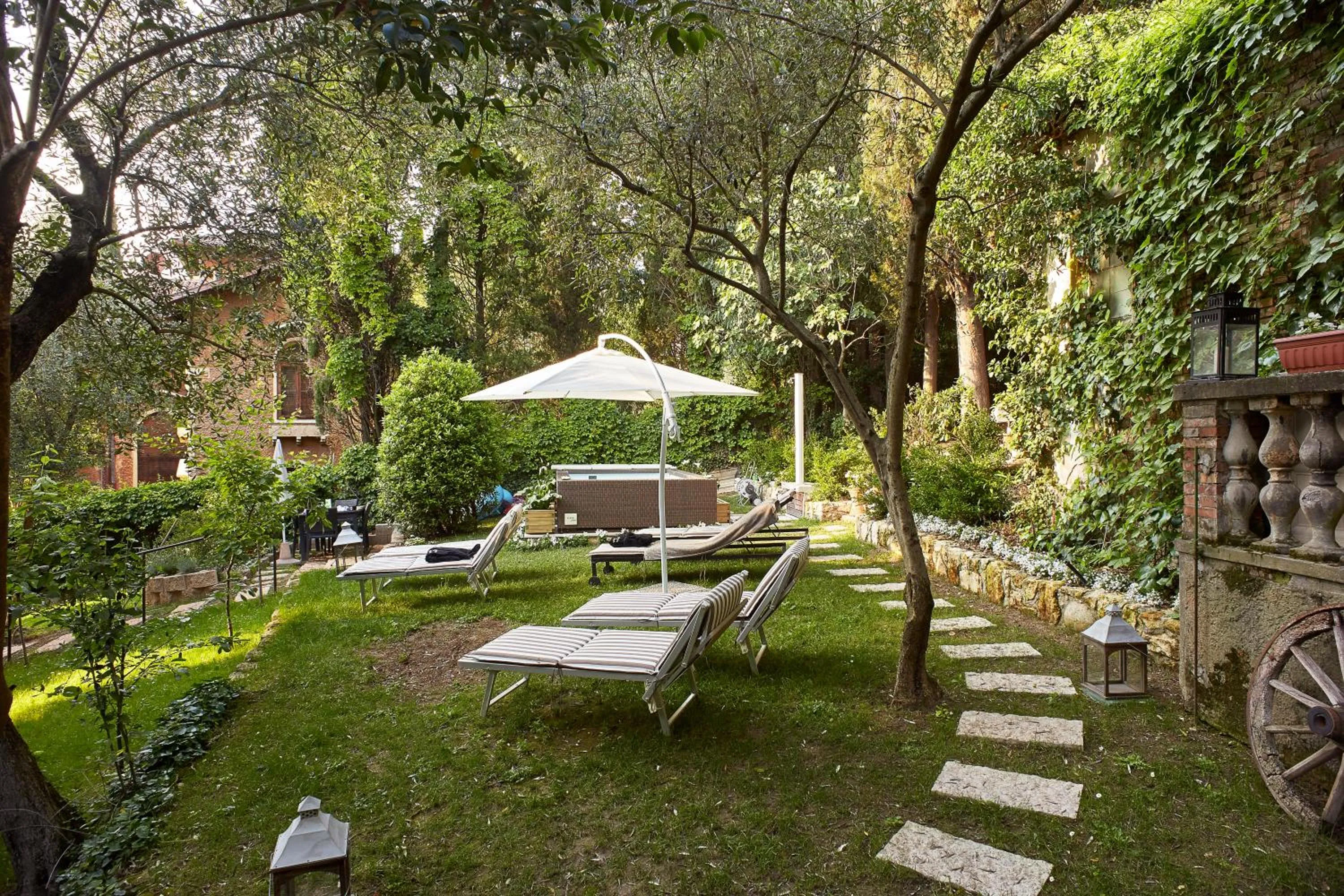 Garden in Residenza Ca' degli Enzi