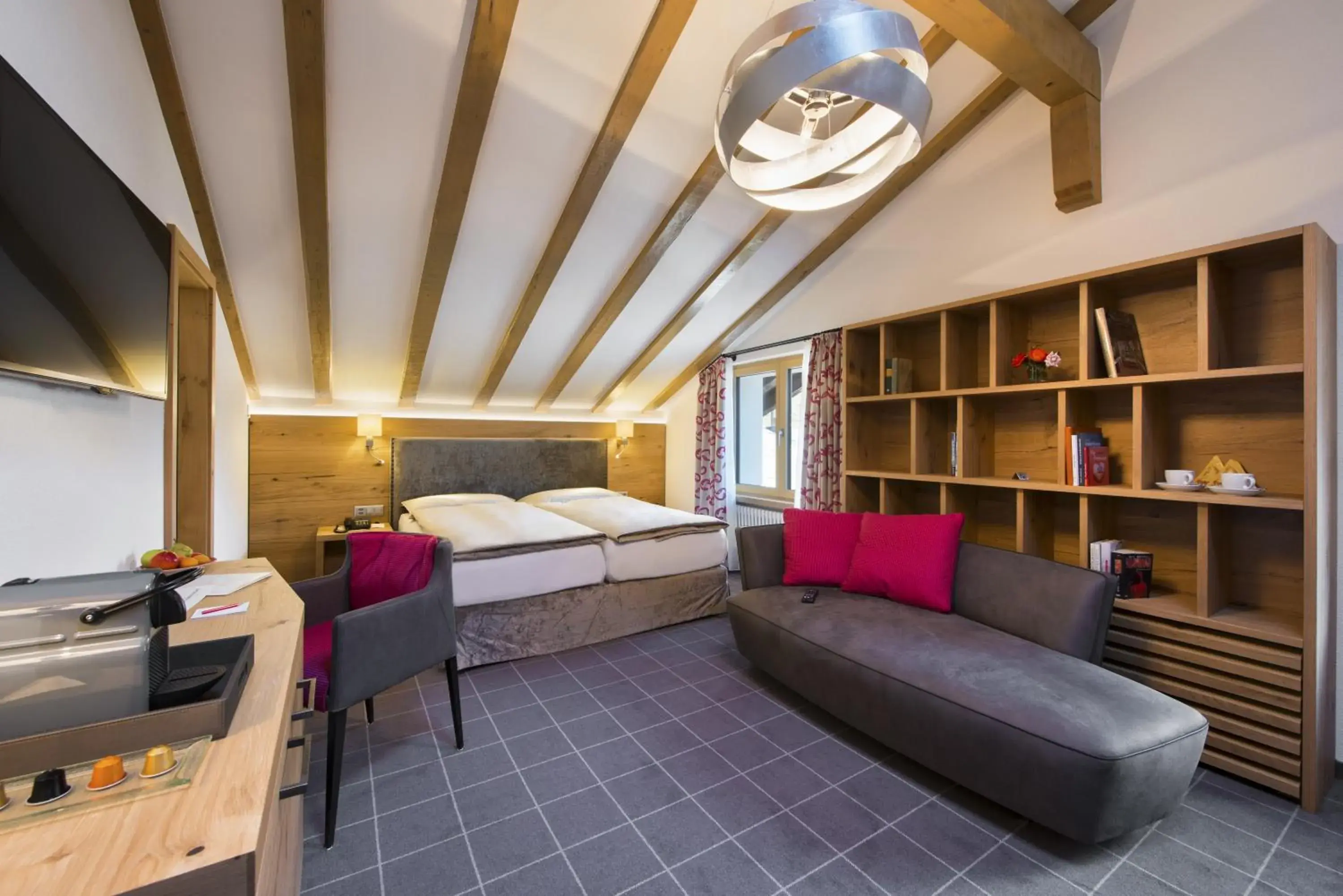 Photo of the whole room in Chesa Valese by Sisters Zermatt Photo of the whole room in Chesa Valese by Sisters Zermatt