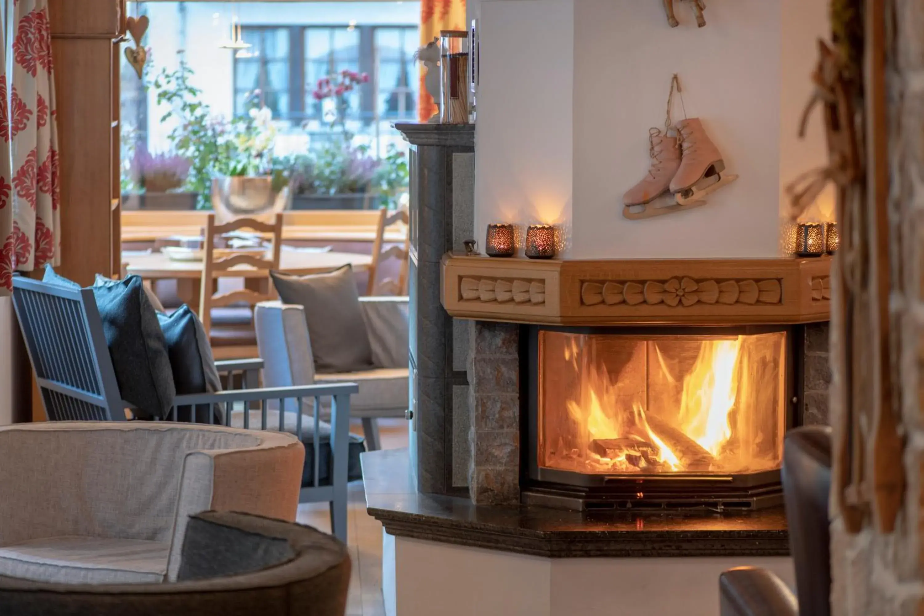 Lobby or reception in Chesa Valese by Sisters Zermatt Lobby or reception in Chesa Valese by Sisters Zermatt