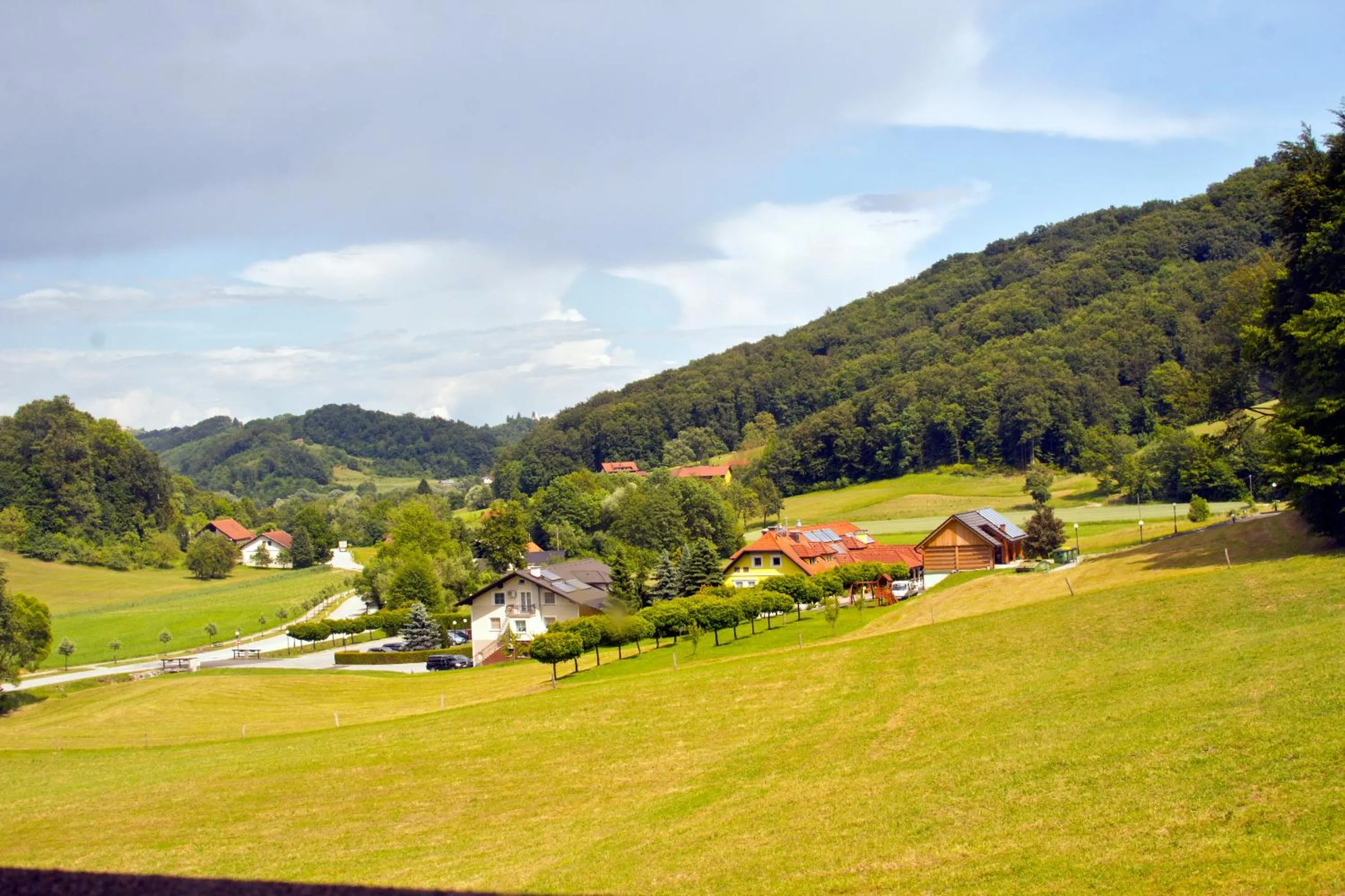 Natural landscape in Tourist farm Mraz