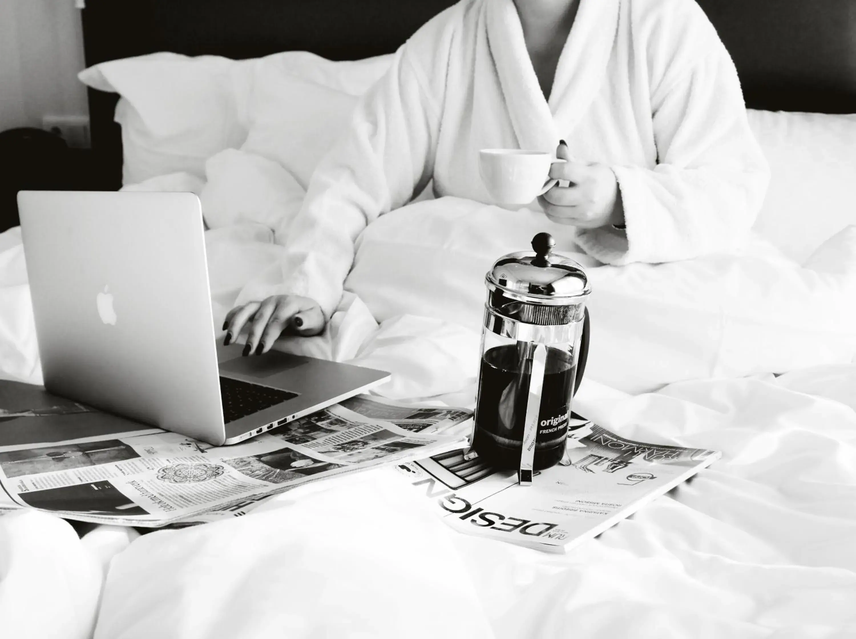 Bed in Elite Hotel Marina Plaza Bed in Elite Hotel Marina Plaza