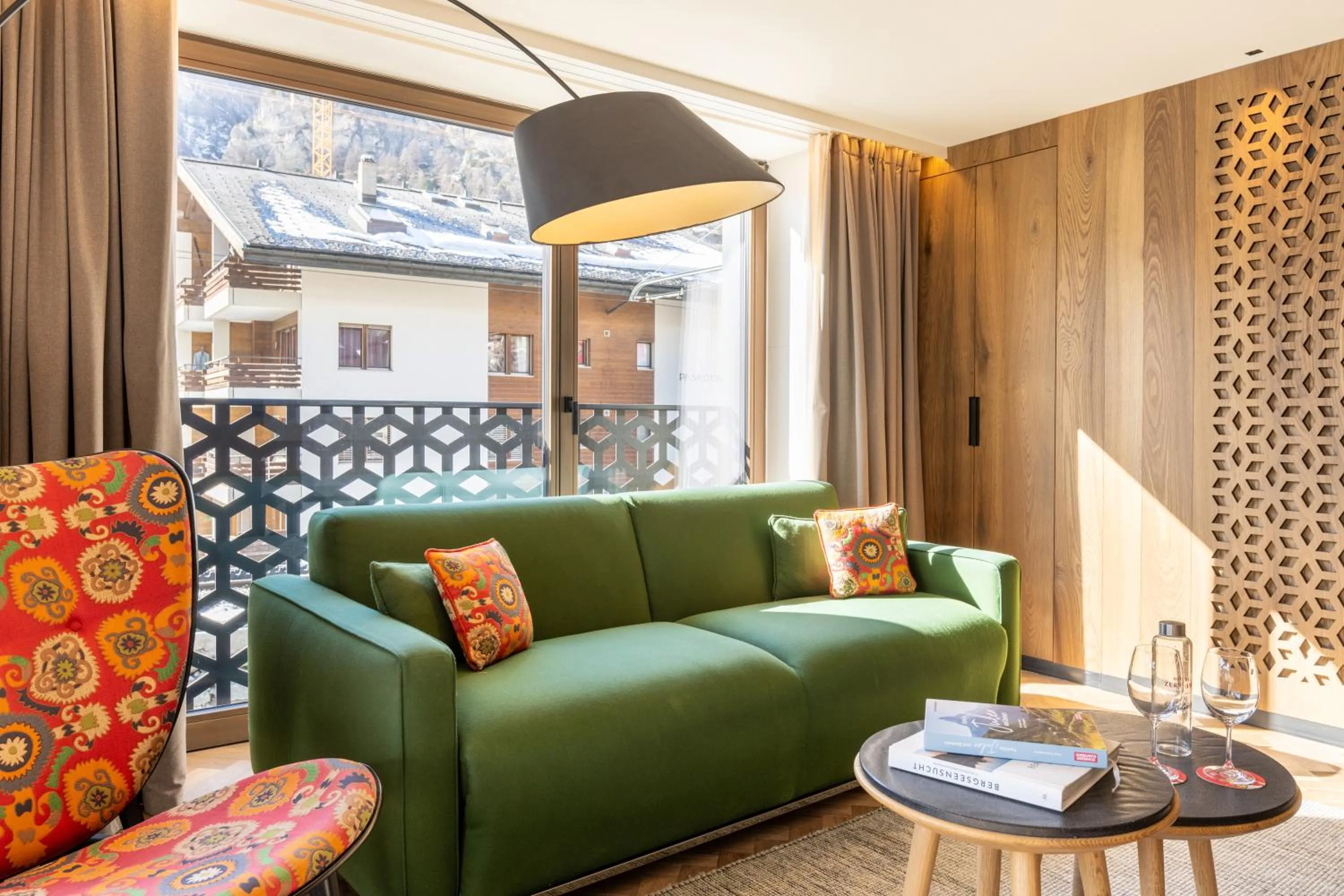 Living room in Hotel ZERMAMA Zermatt