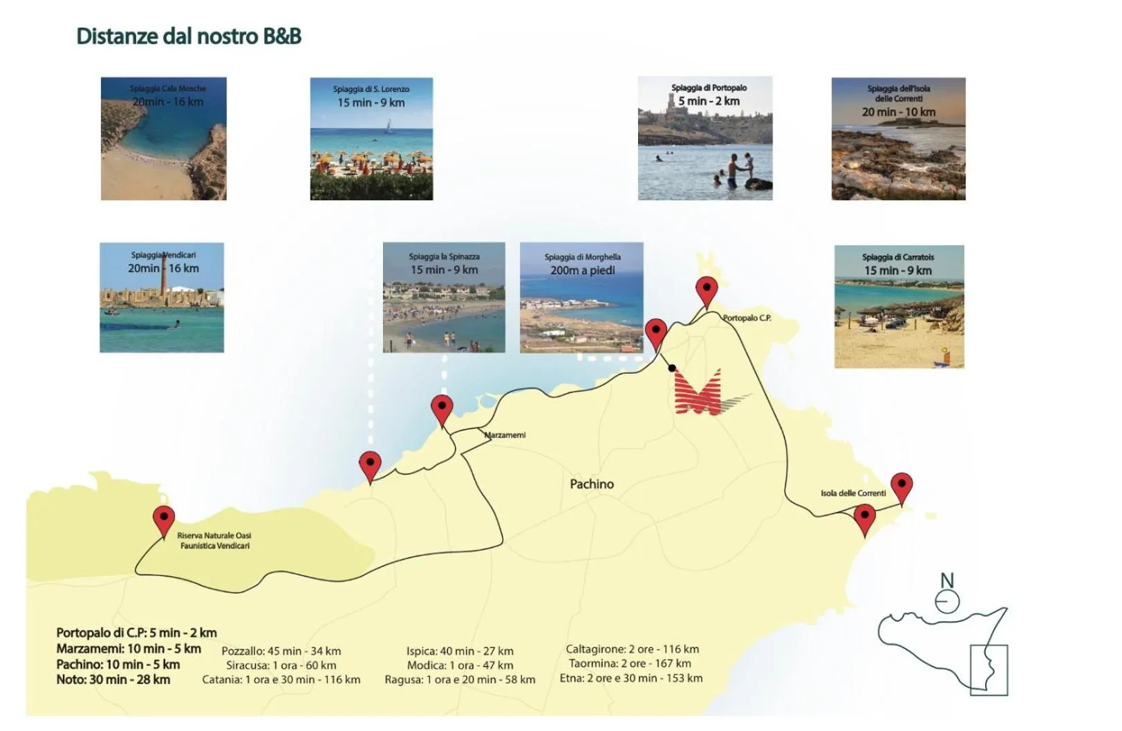 Nearby landmark in Bed and Breakfast Morghella