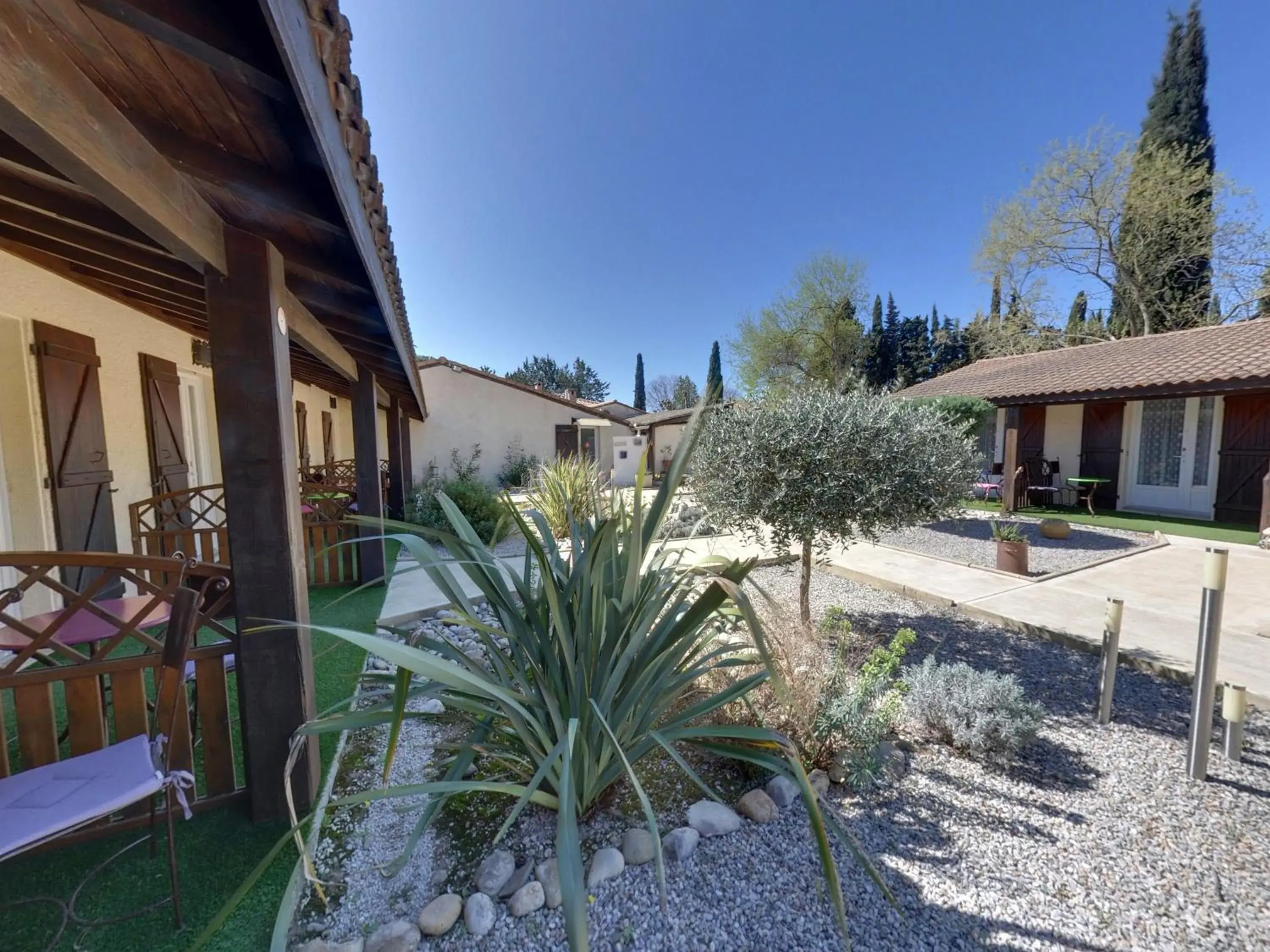 Double Room in Logis Hotel Le Vieux Moulin Double Room in Logis Hotel Le Vieux Moulin