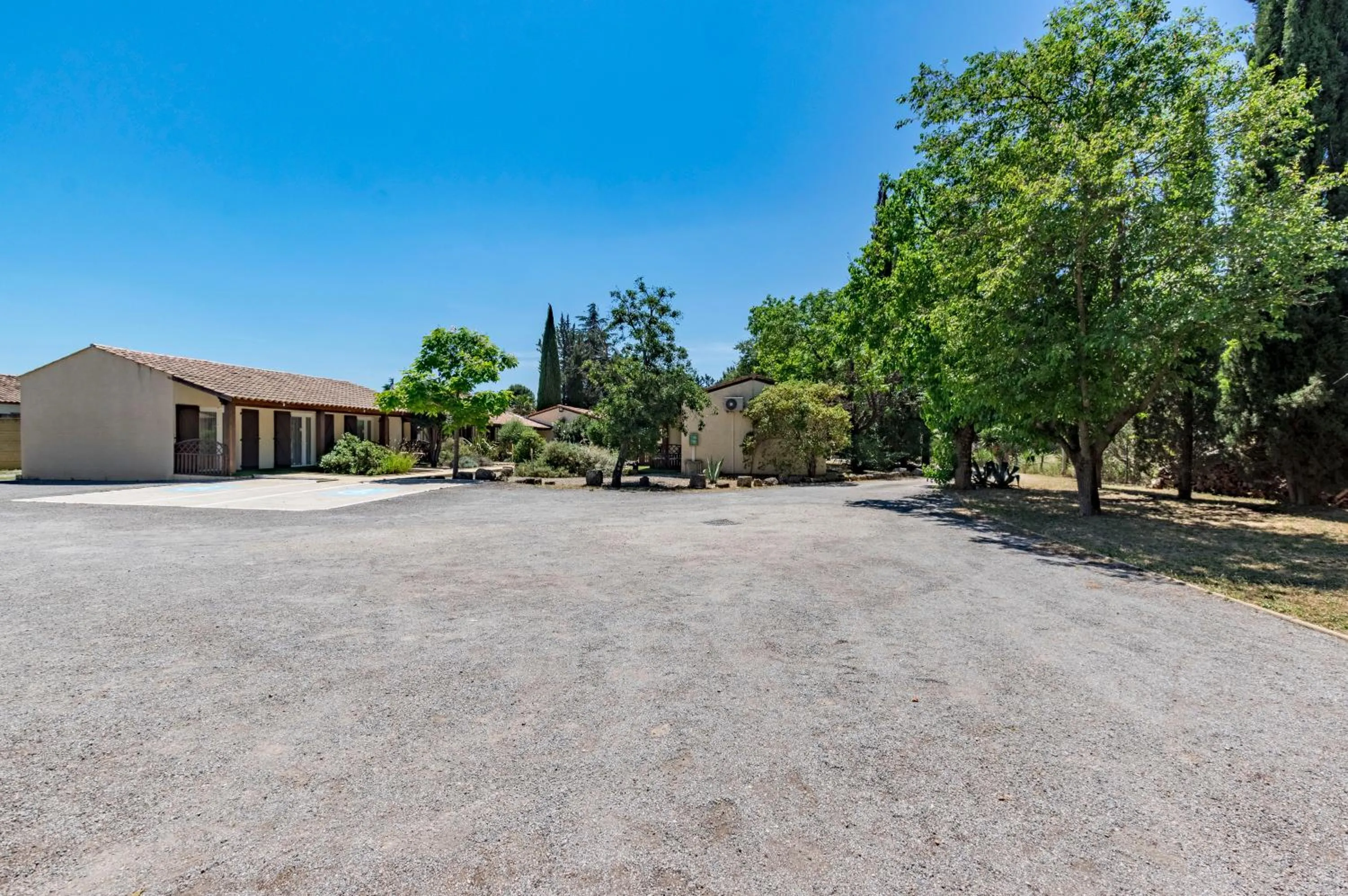 Property building in Logis Hotel Le Vieux Moulin