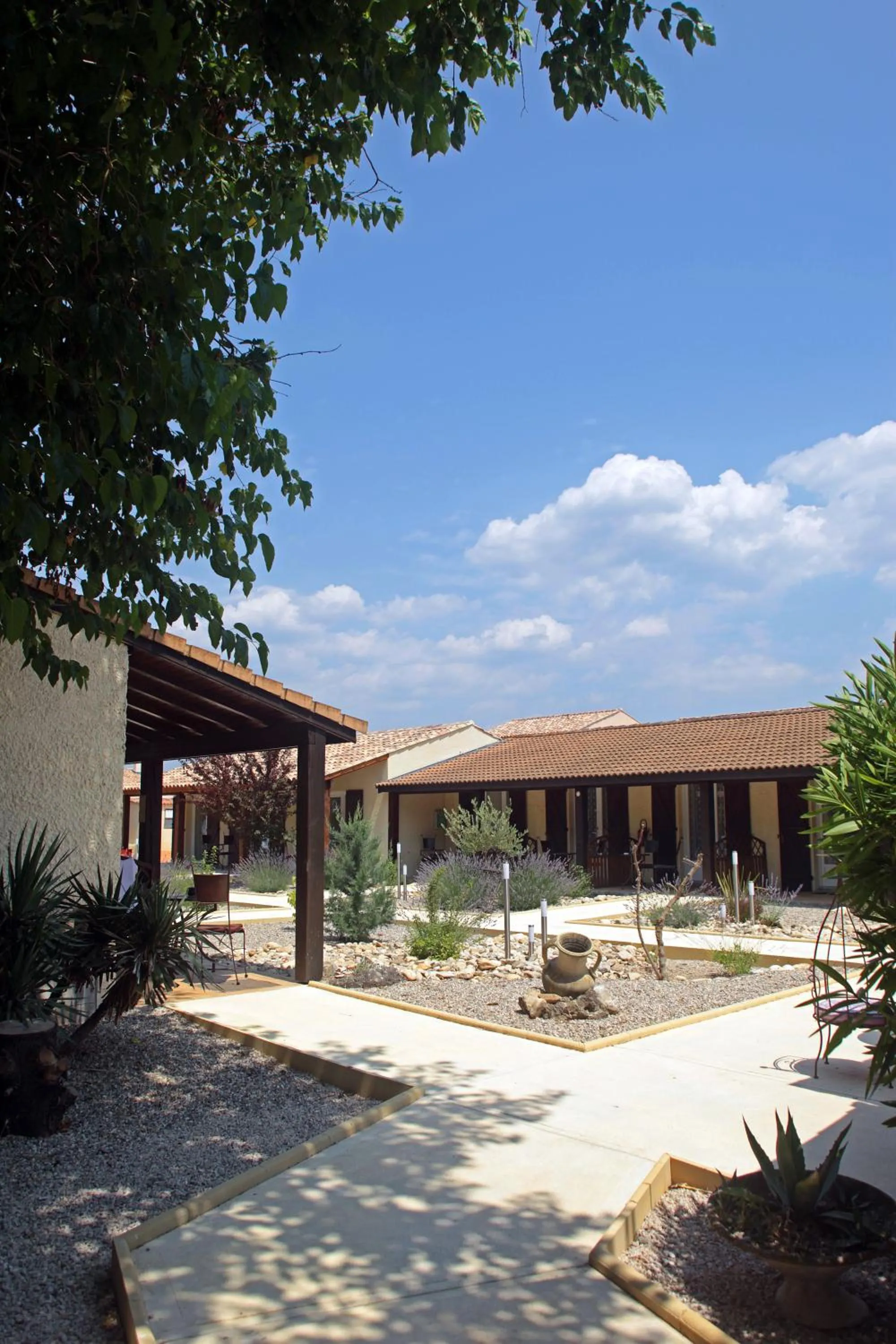 Property building in Logis Hotel Le Vieux Moulin