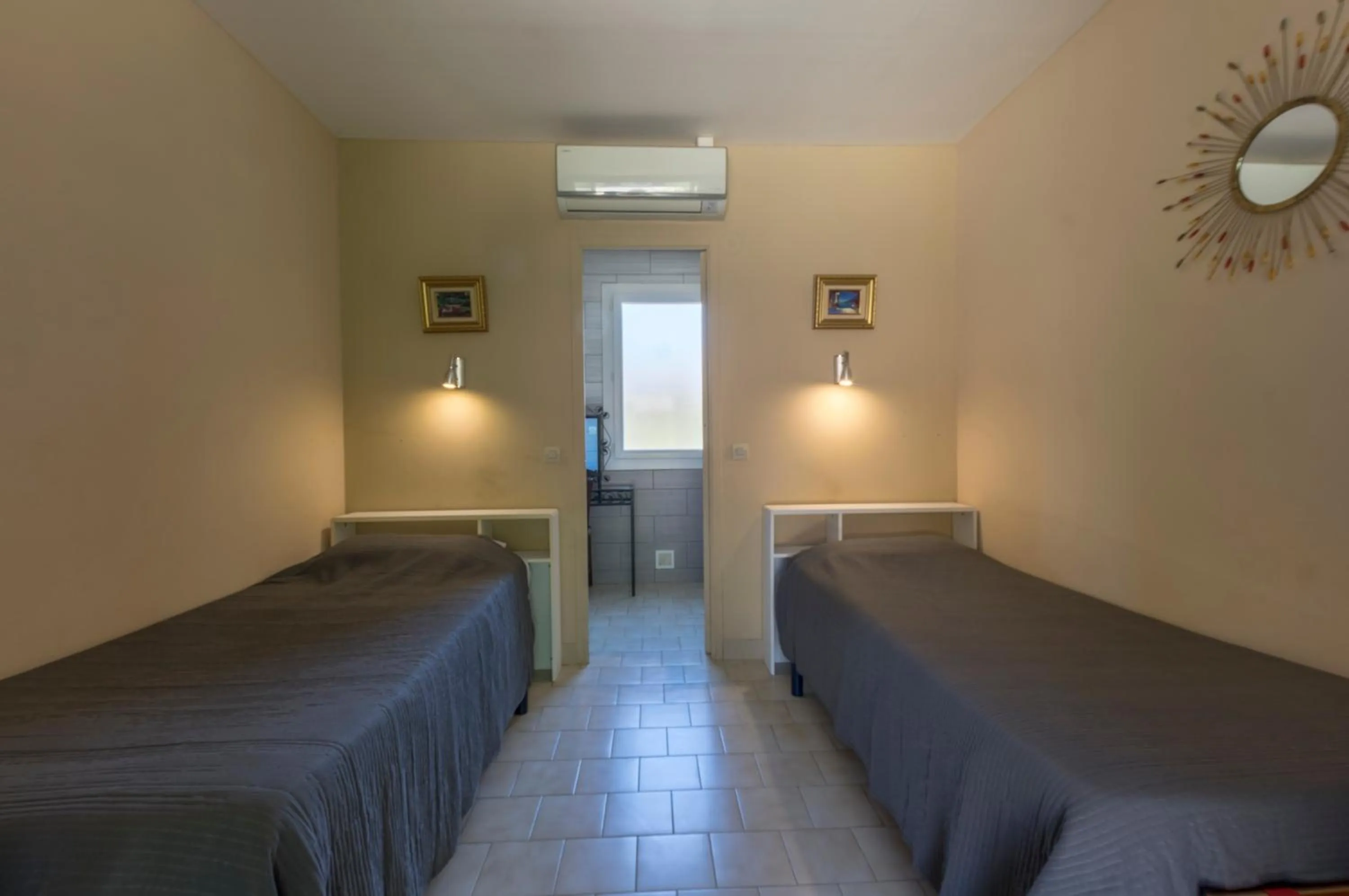 Photo of the whole room, Bed in Logis Hotel Le Vieux Moulin