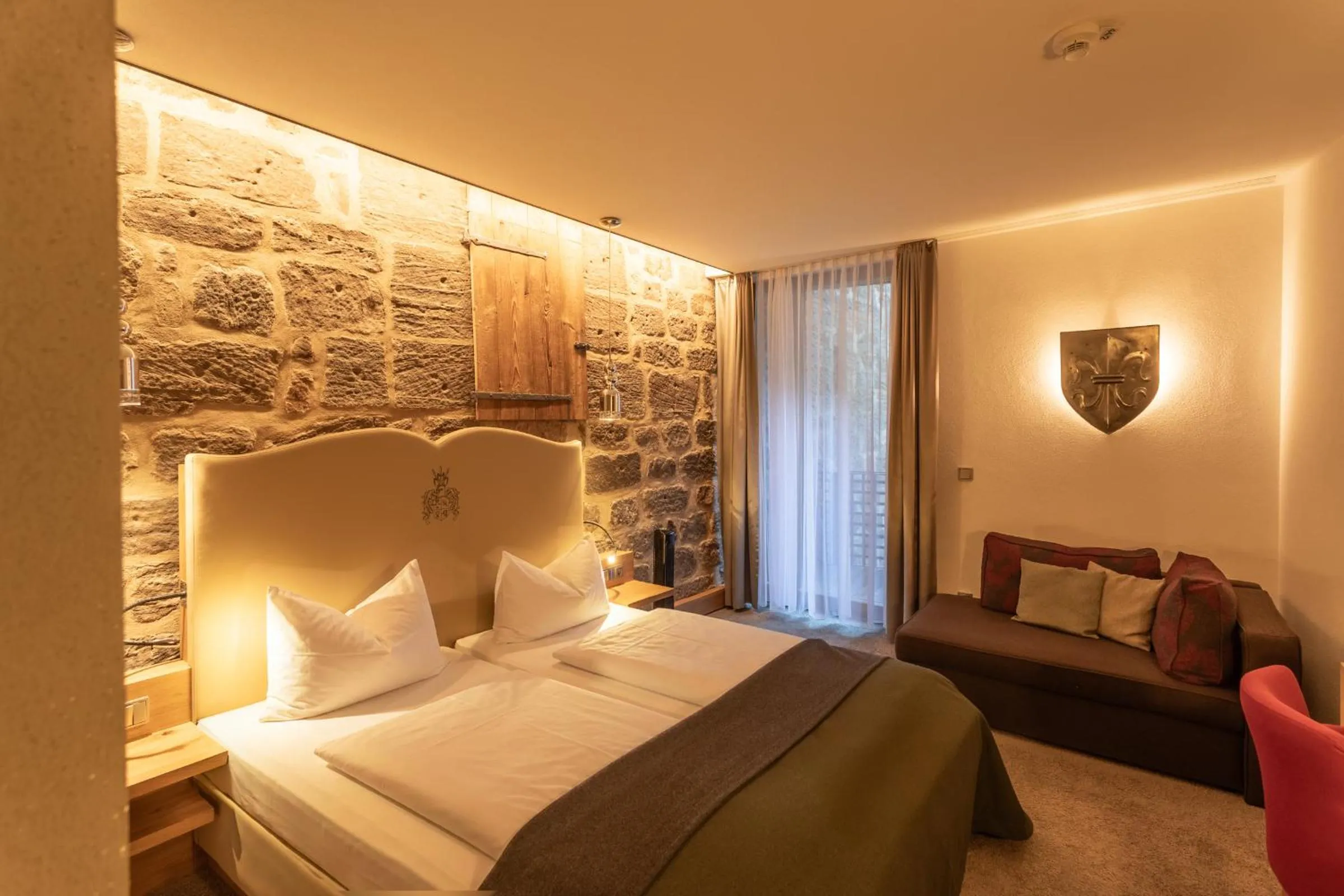 Superior Double Room in Burg Colmberg Hotel