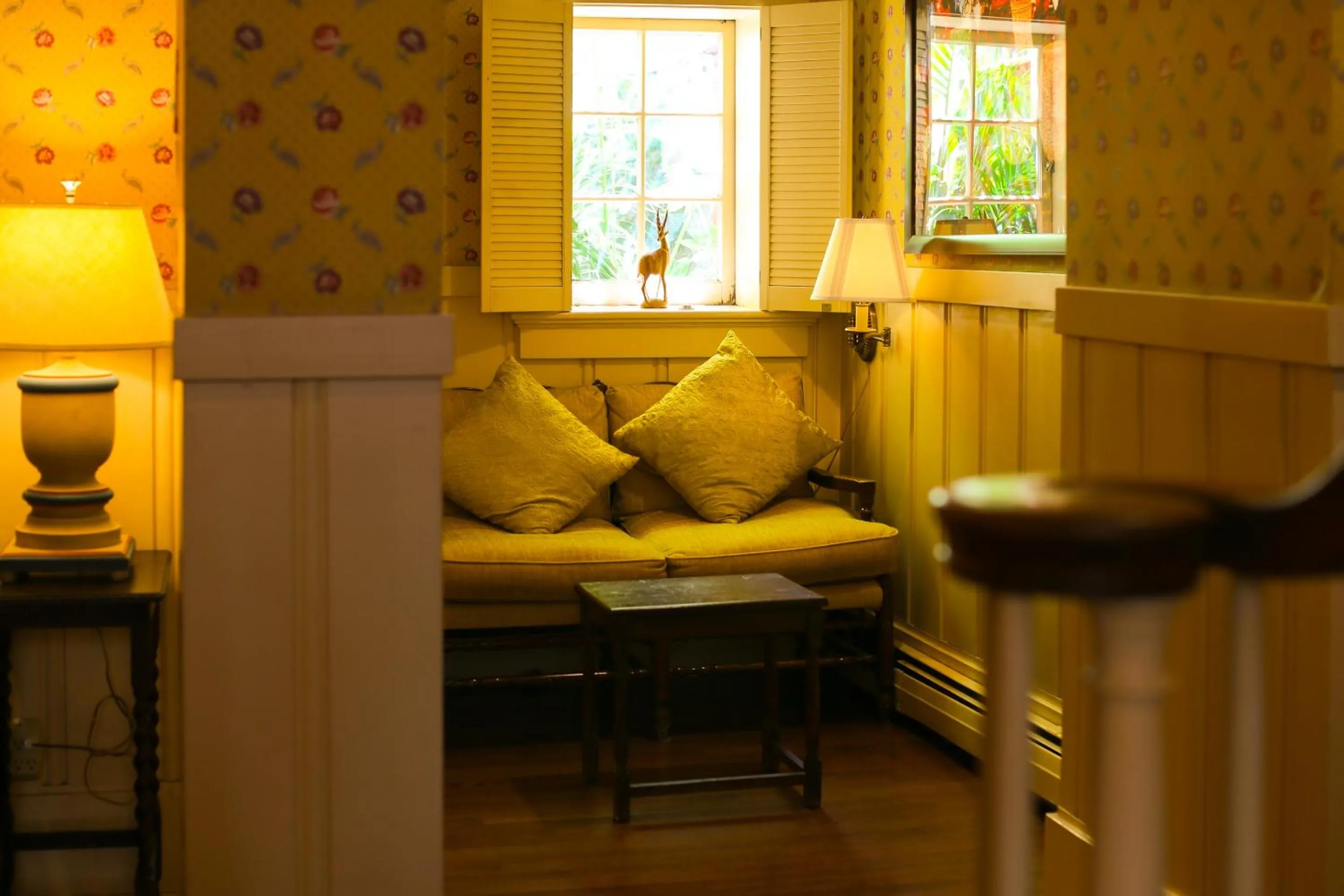 Decorative detail in Petite Auberge