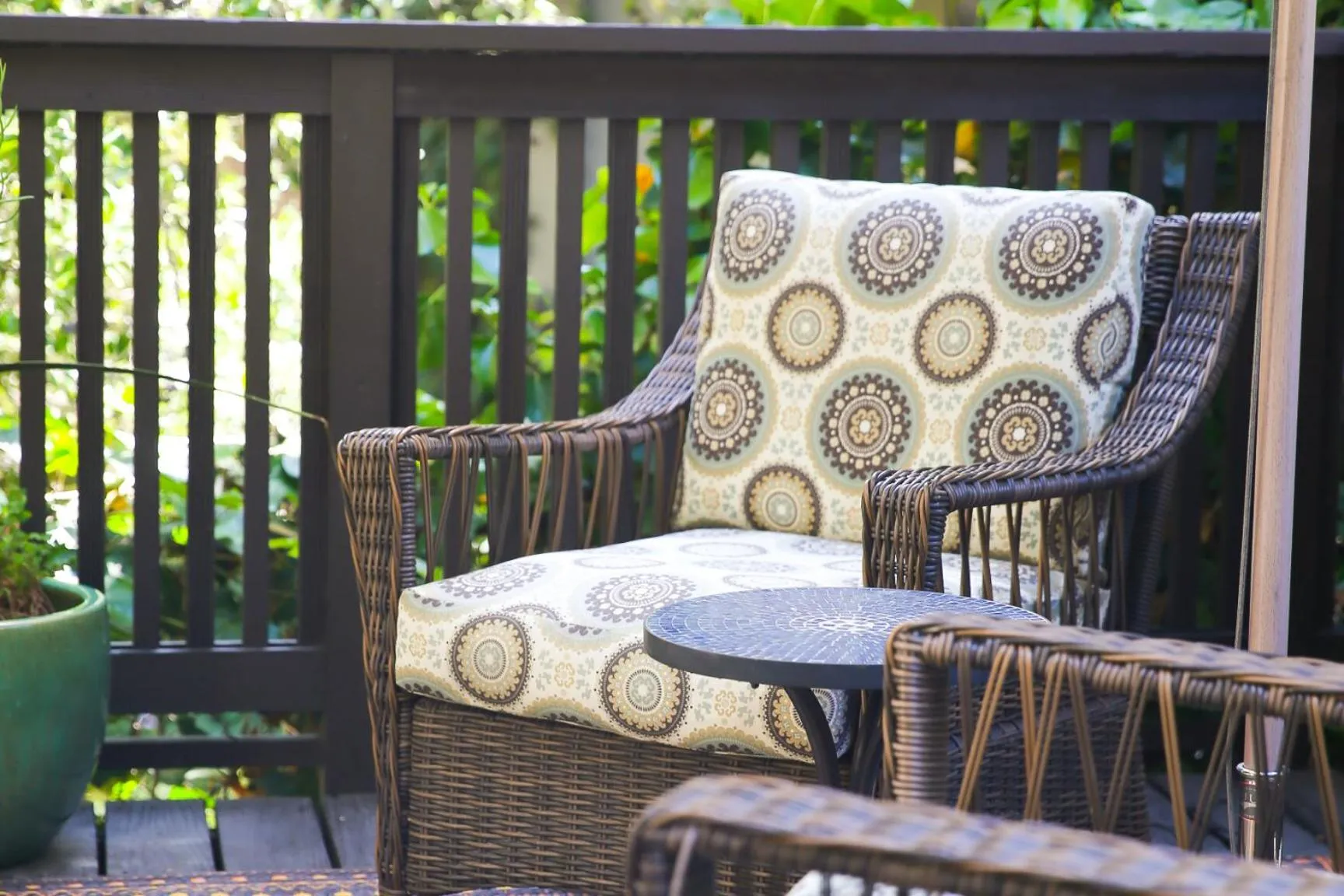 Patio in Petite Auberge
