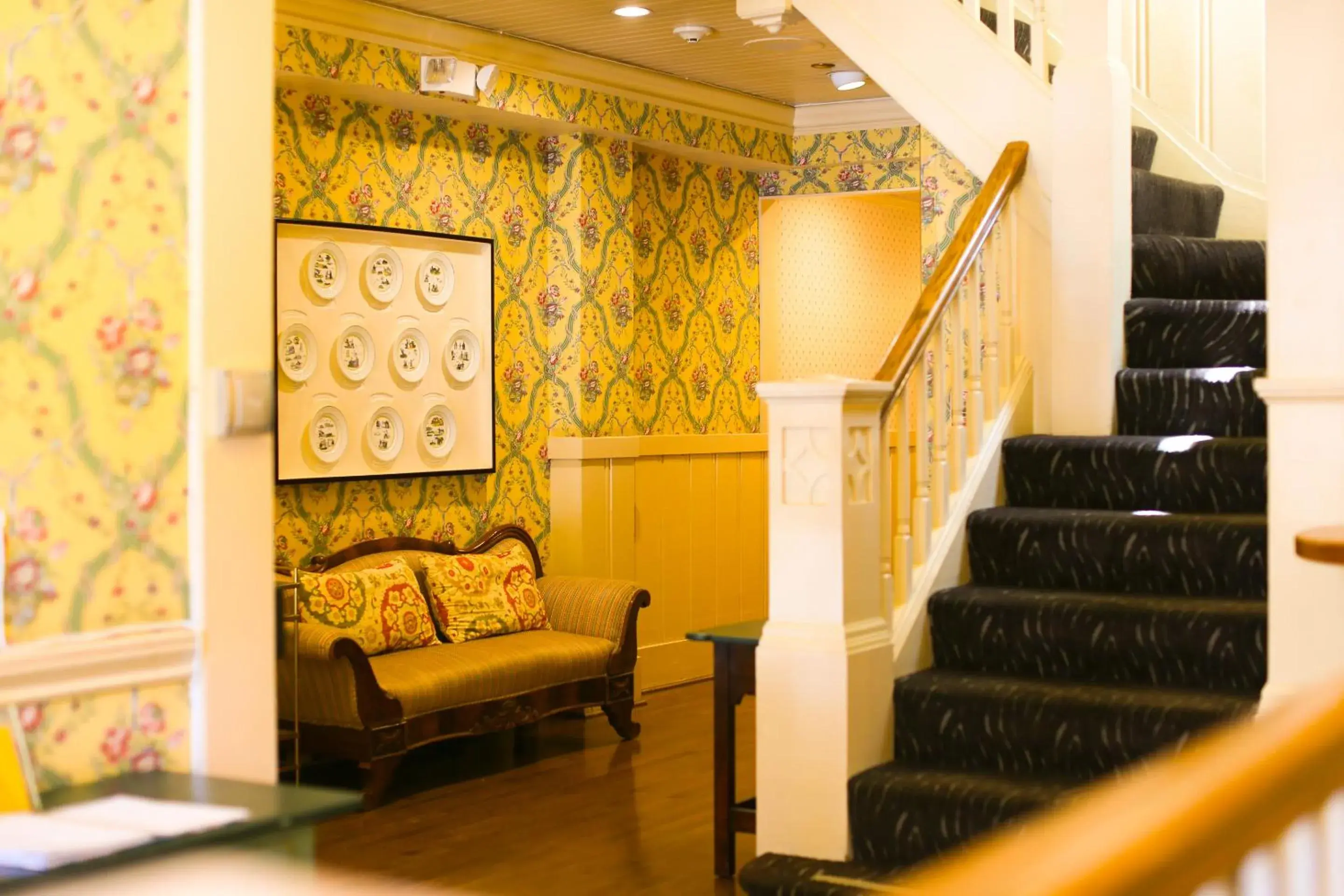 Lobby or reception in Petite Auberge Lobby or reception in Petite Auberge