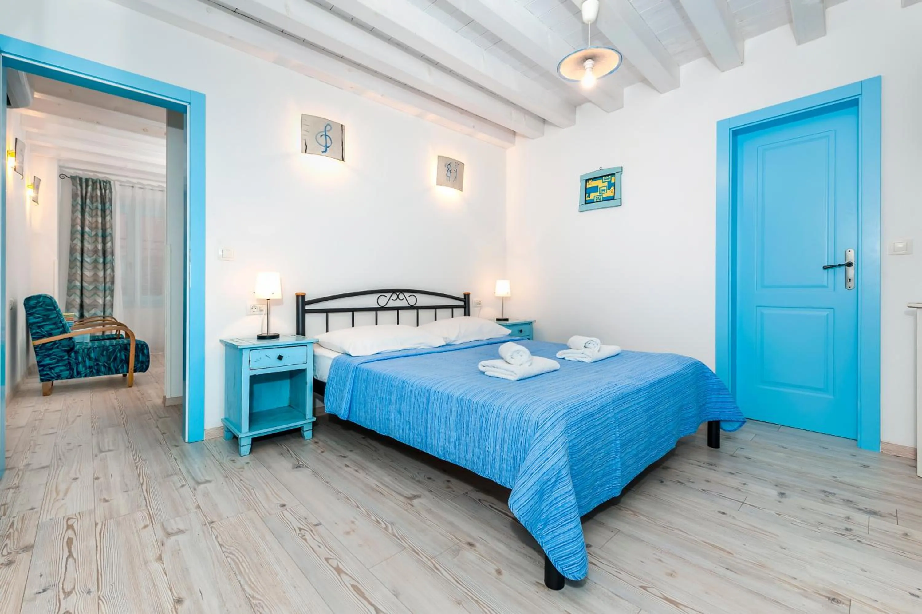 Bed in Apartments & Rooms La casa Barbaro